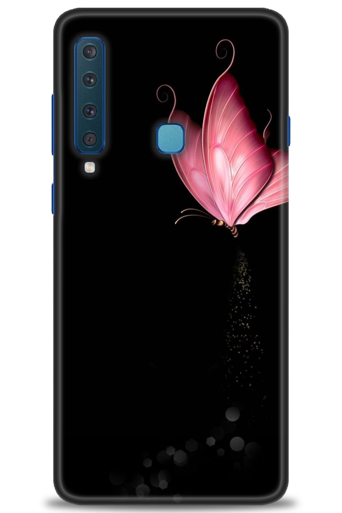 CooperTech Samsung Galaxy A9 2018 İle Uyumlu HD Baskılı Desenli Silikon Kılıf - 693