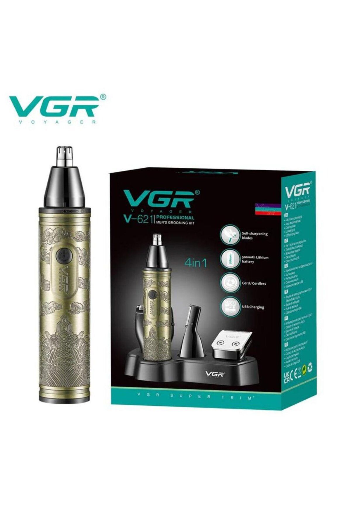 collazer VGR V-621 Profesyonel 4'ü 1 Arada Bakım Seti