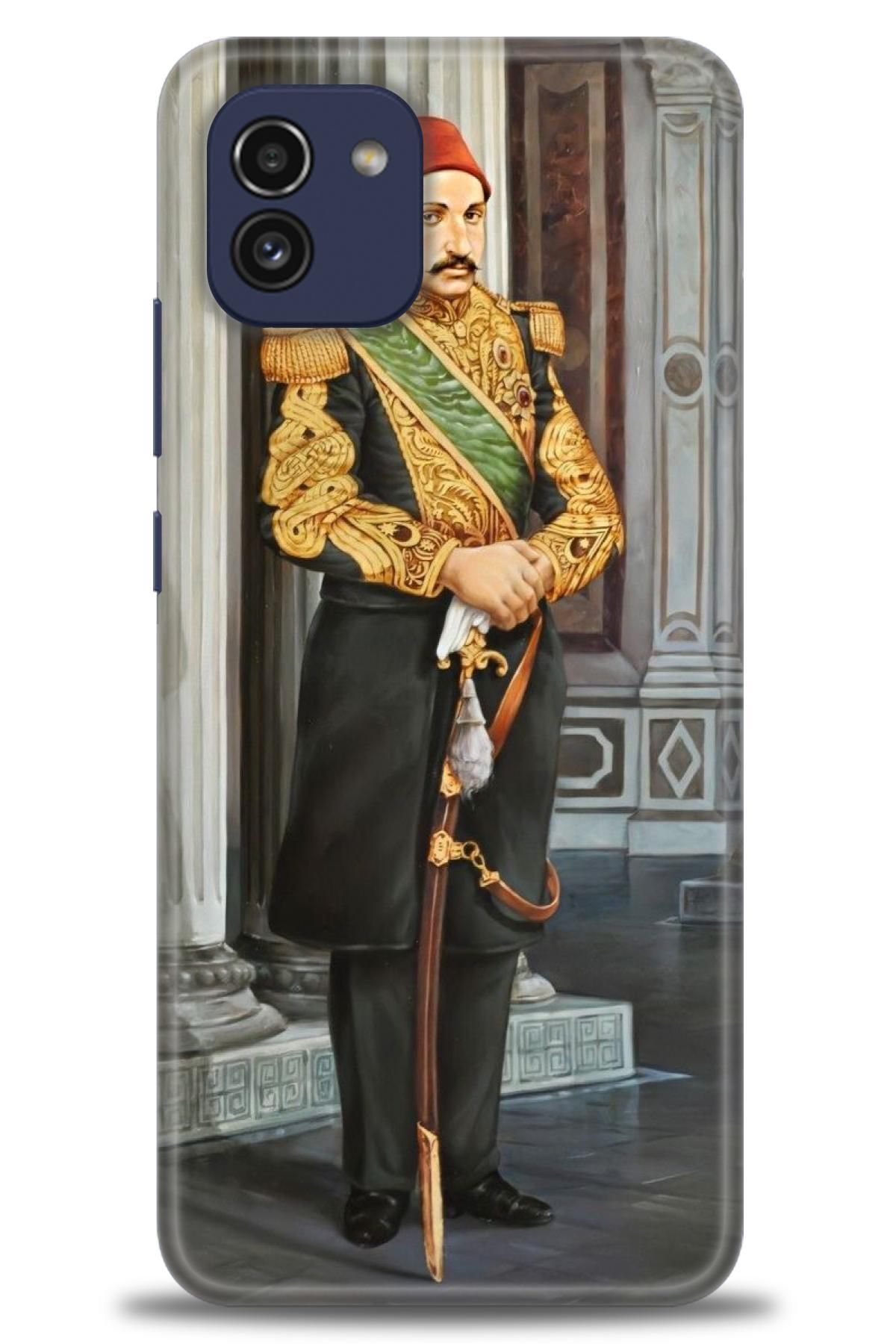 CooperTech Samsung Galaxy A03 İle Uyumlu HD Baskılı Desenli Silikon Kılıf - 1061