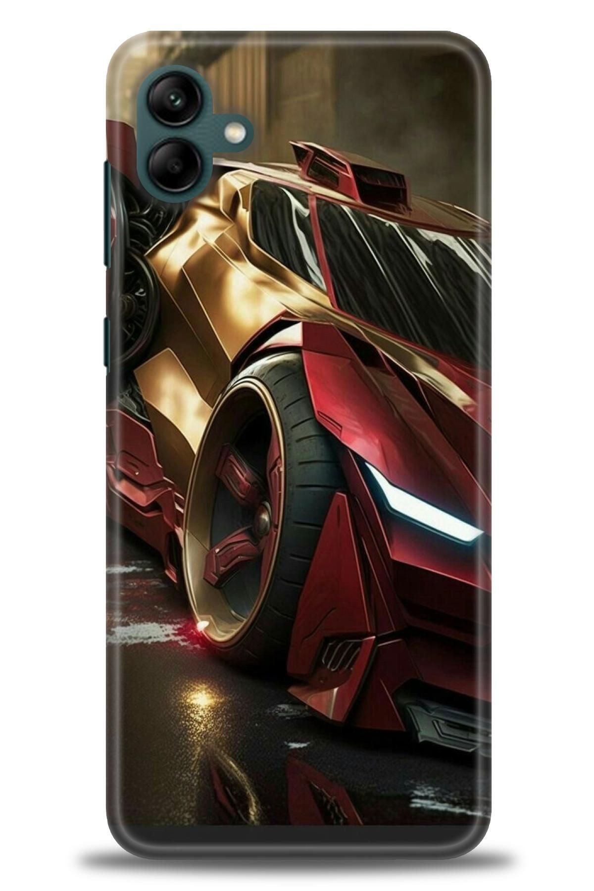CooperTech Samsung Galaxy A04 İle Uyumlu HD Baskılı Desenli Silikon Kılıf - 855