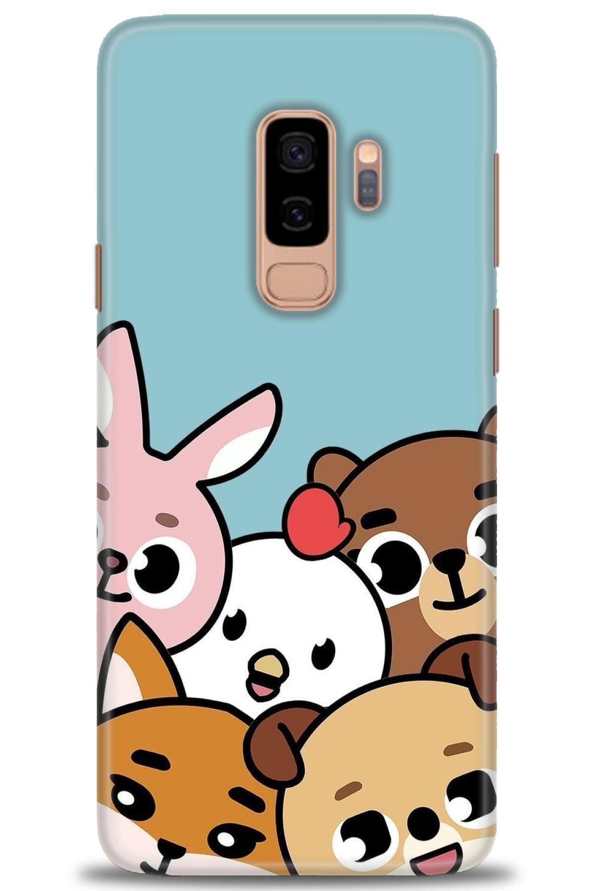 CooperTech Samsung Galaxy S9 Plus İle Uyumlu HD Baskılı Desenli Silikon Kılıf - 684