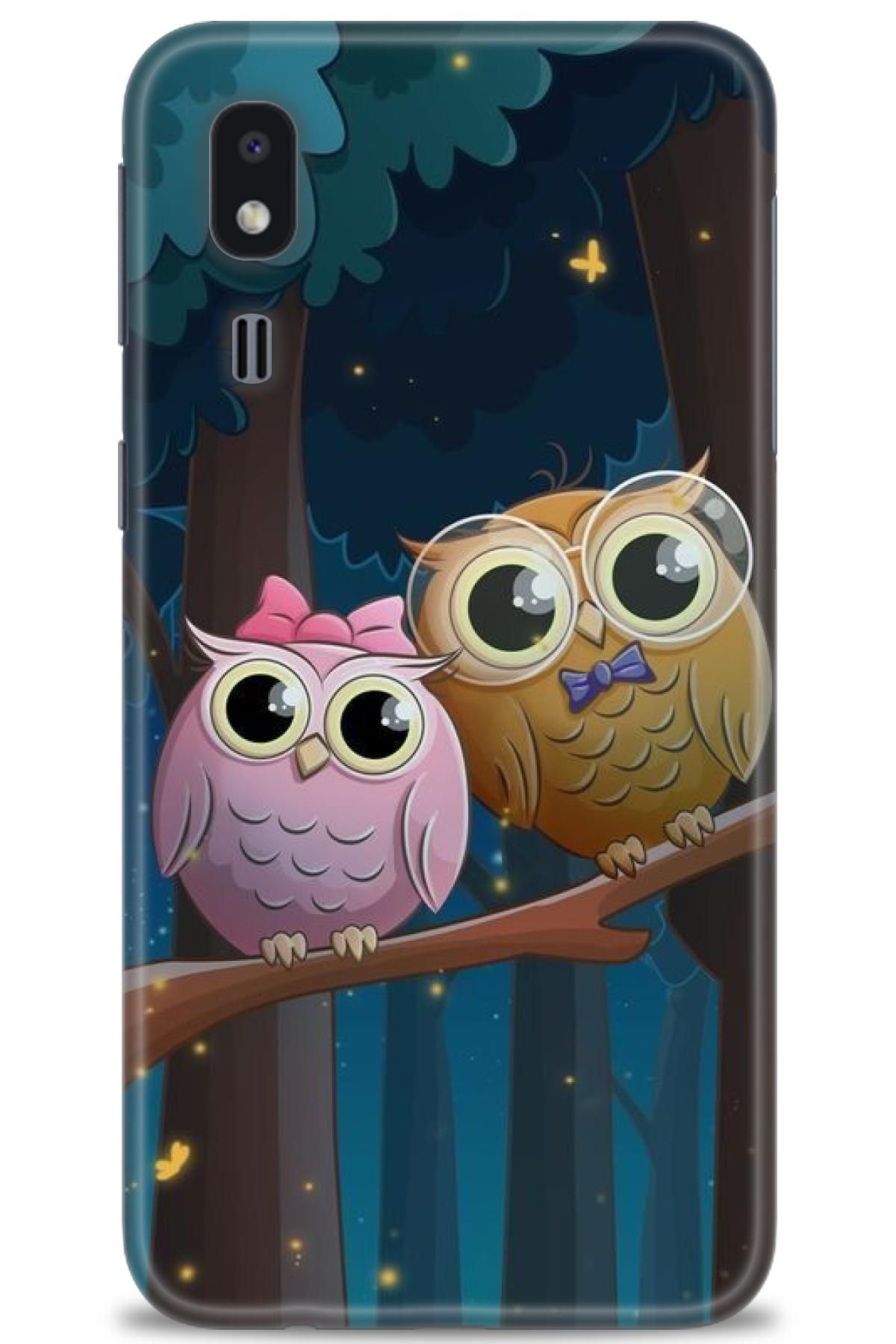 CooperTech Samsung Galaxy A2 Core İle Uyumlu HD Baskılı Desenli Silikon Kılıf - 198