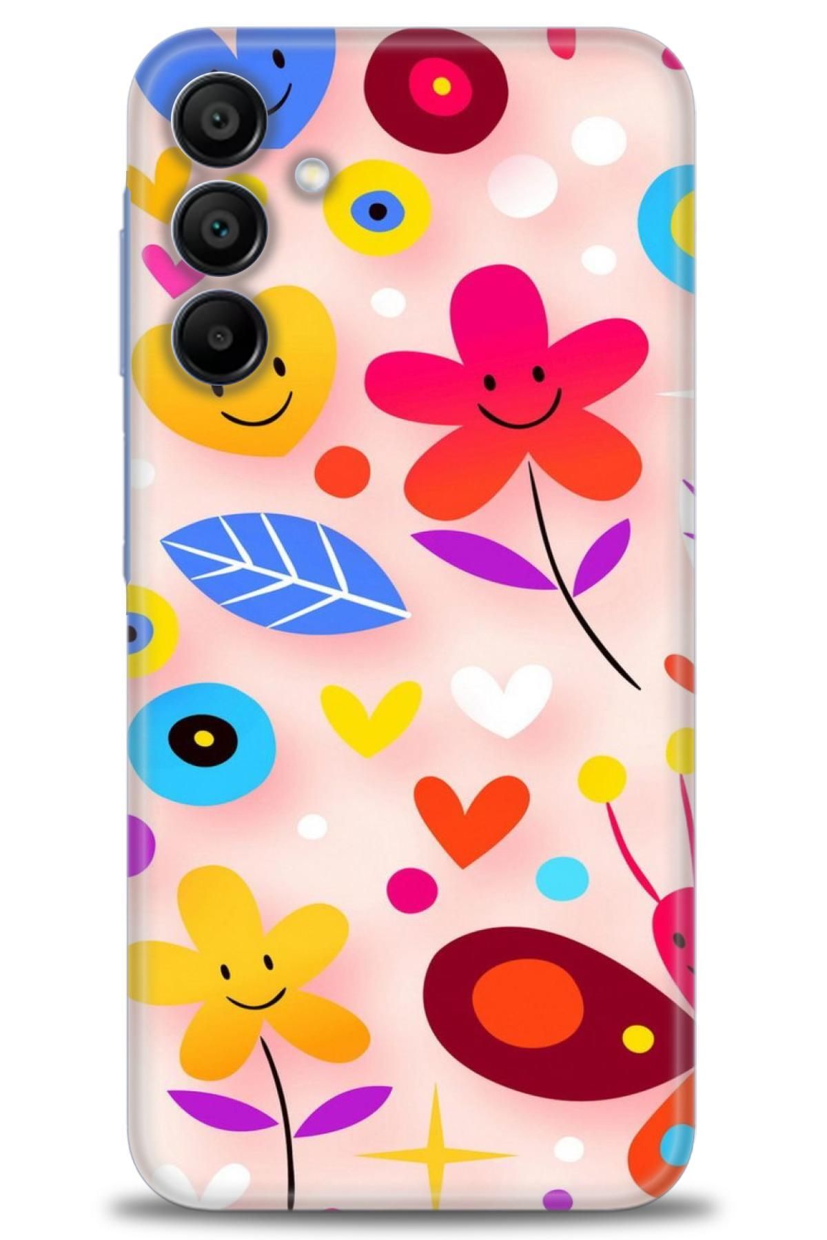 CooperTech Samsung Galaxy A55 5G İle Uyumlu HD Baskılı Desenli Silikon Kılıf - 819