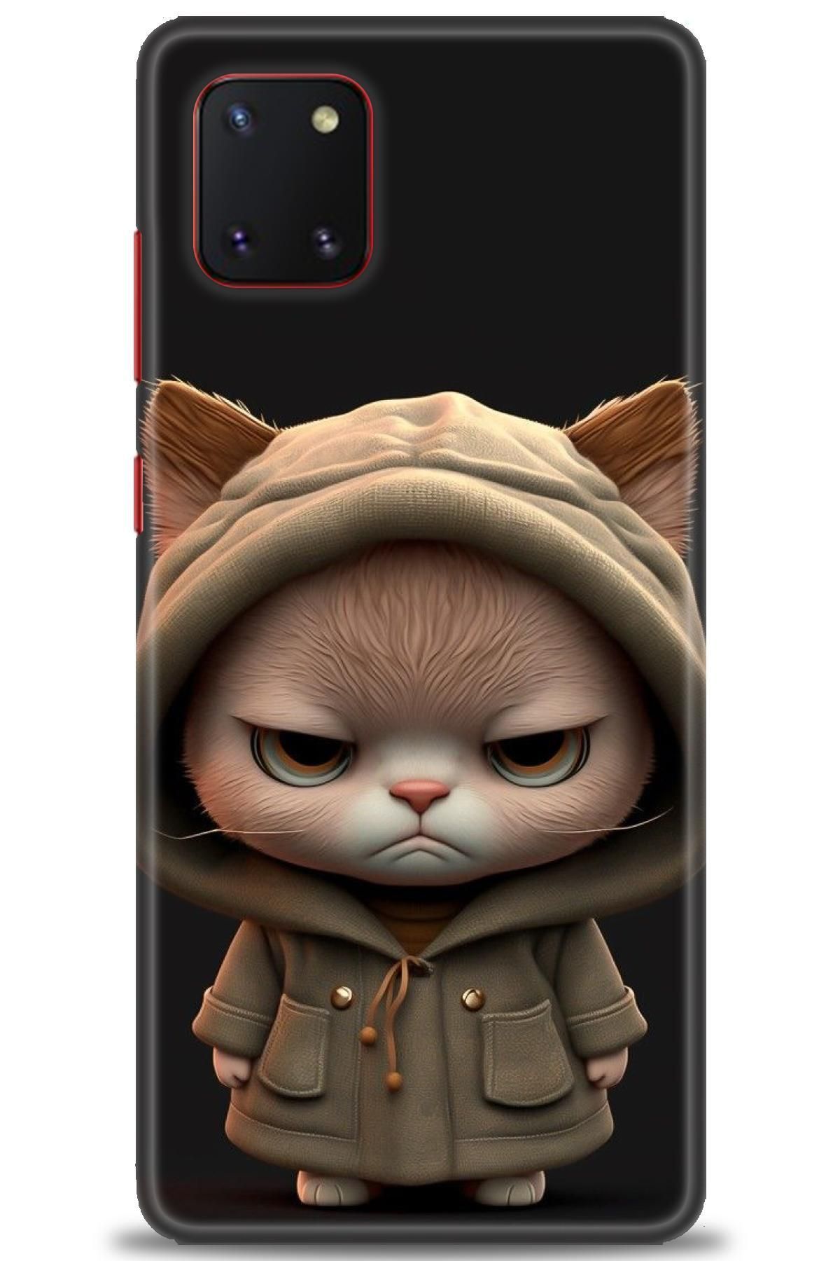 CooperTech Samsung Galaxy A81 İle Uyumlu HD Baskılı Desenli Silikon Kılıf - 440