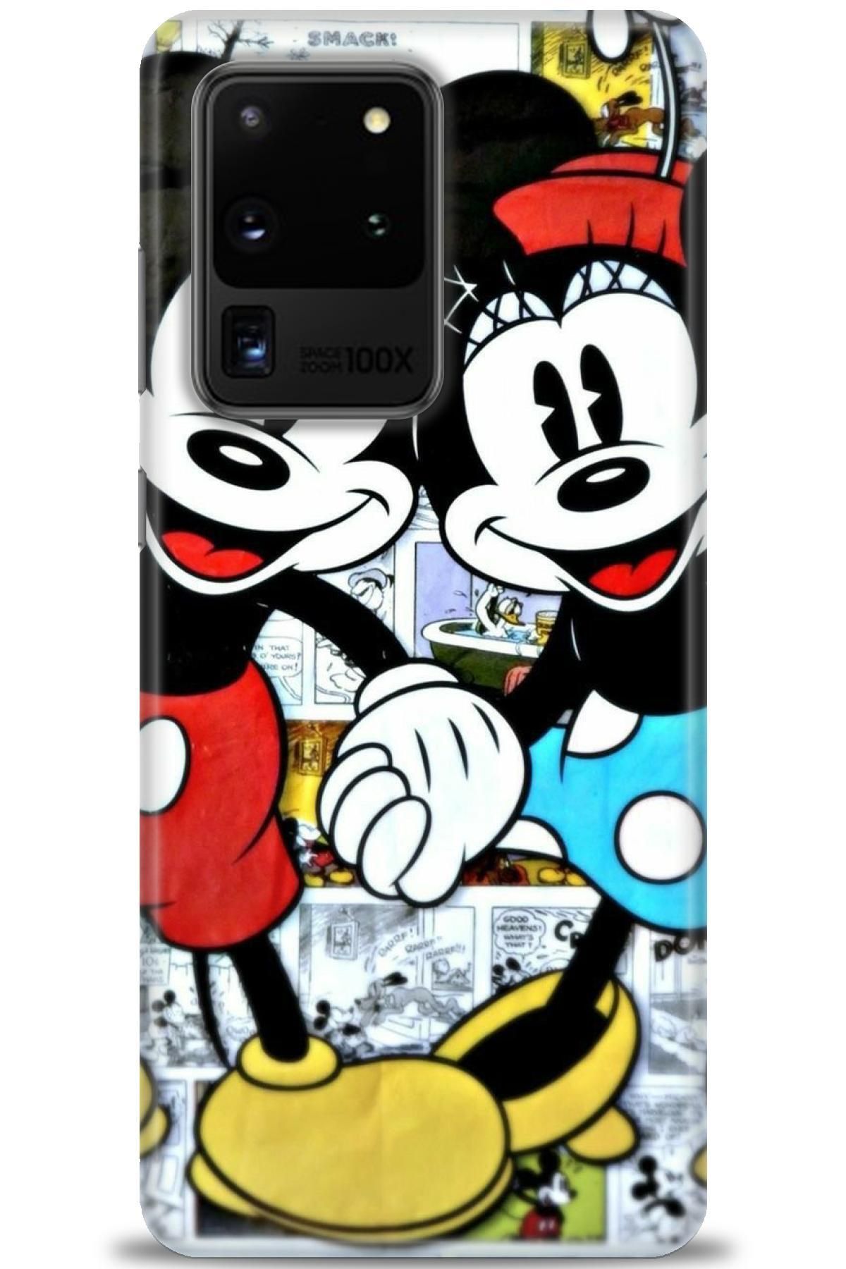 CooperTech Samsung Galaxy S20 Ultra İle Uyumlu HD Baskılı Desenli Silikon Kılıf - 161
