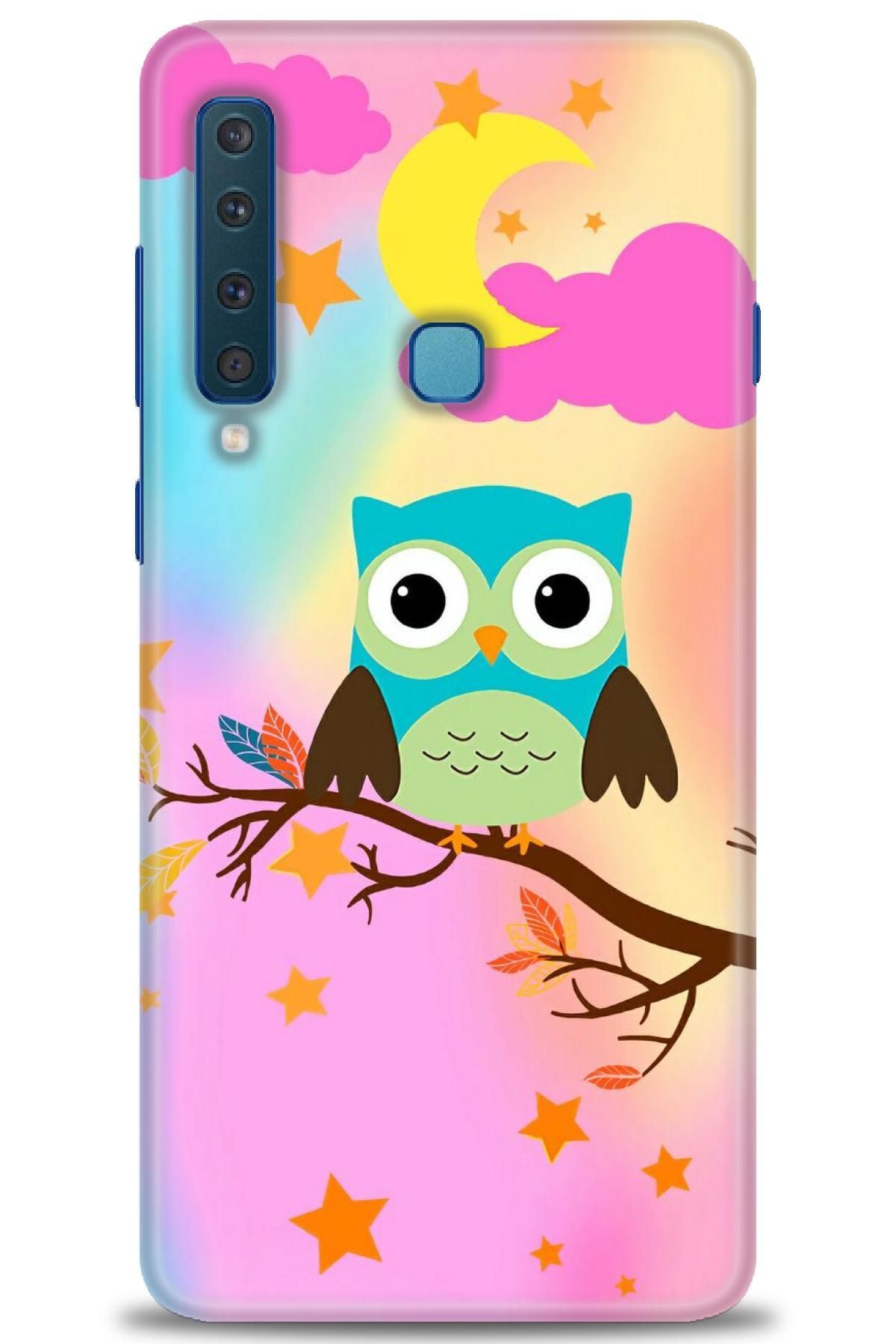CooperTech Samsung Galaxy A9 2018 İle Uyumlu HD Baskılı Desenli Silikon Kılıf - 512