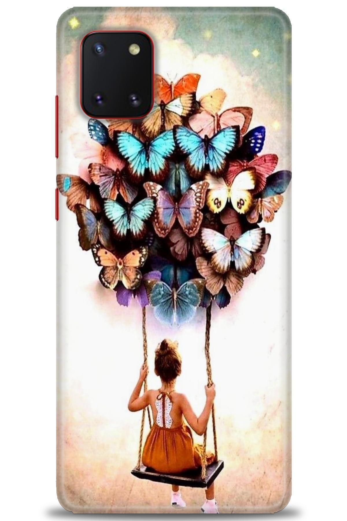 CooperTech Samsung Galaxy Note 10 Lite İle Uyumlu HD Baskılı Desenli Silikon Kılıf - 729