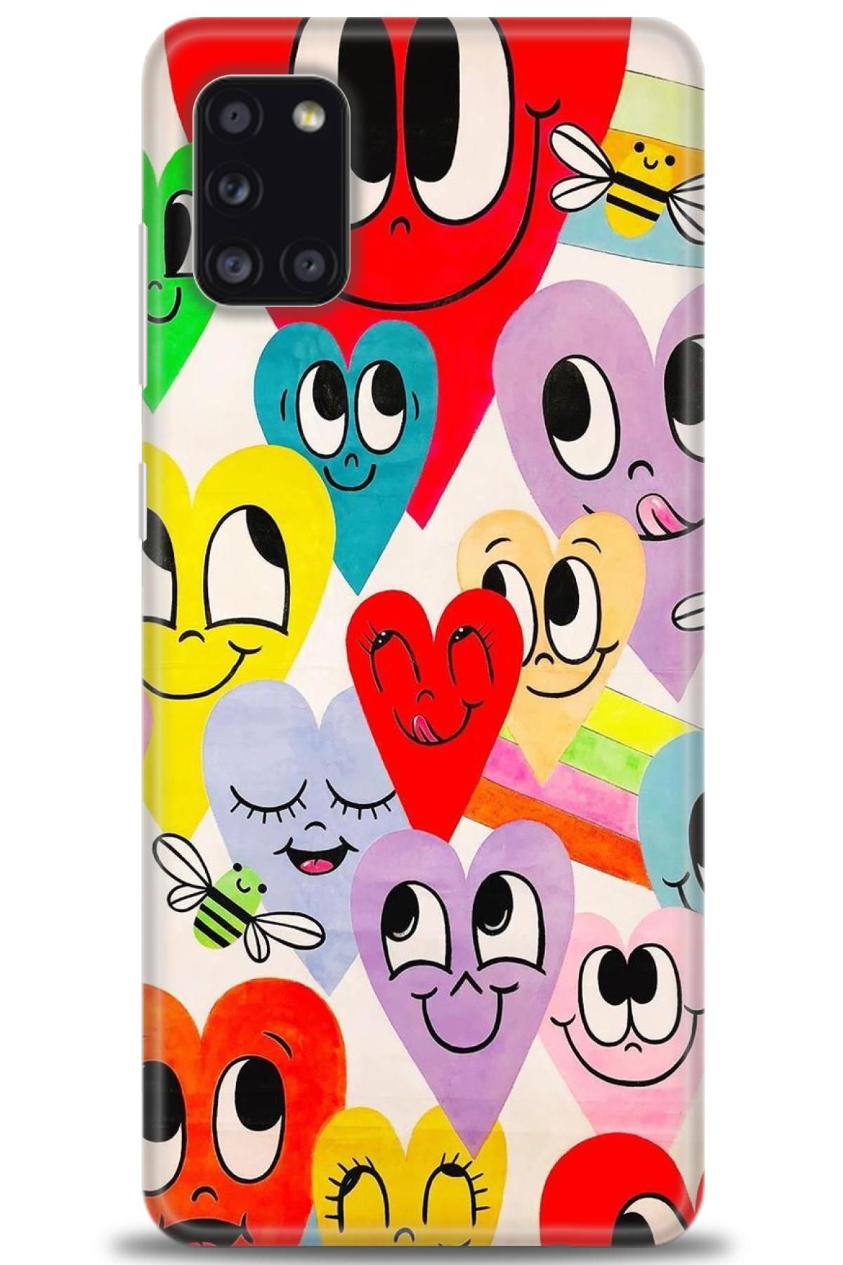 CooperTech Samsung Galaxy A31 İle Uyumlu HD Baskılı Desenli Silikon Kılıf - 1