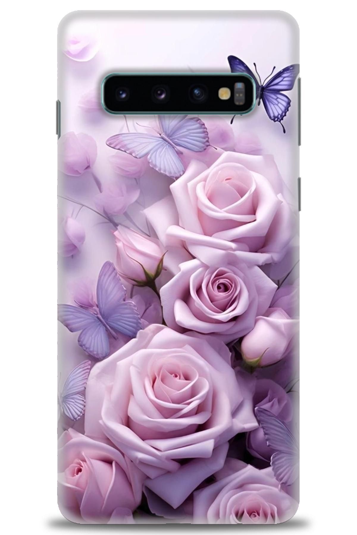 CooperTech Samsung Galaxy S10 İle Uyumlu HD Baskılı Desenli Silikon Kılıf - 530