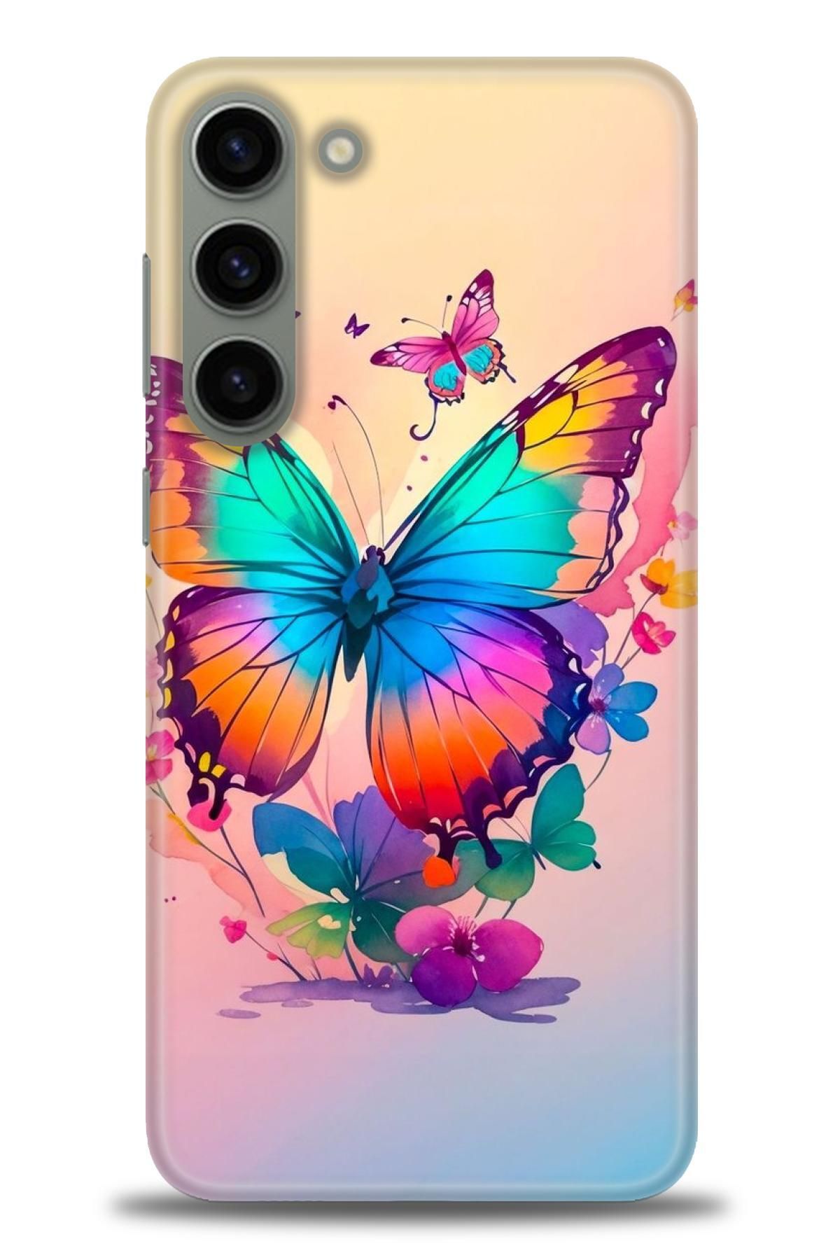 CooperTech Samsung Galaxy S23 Plus İle Uyumlu HD Baskılı Desenli Silikon Kılıf - 189