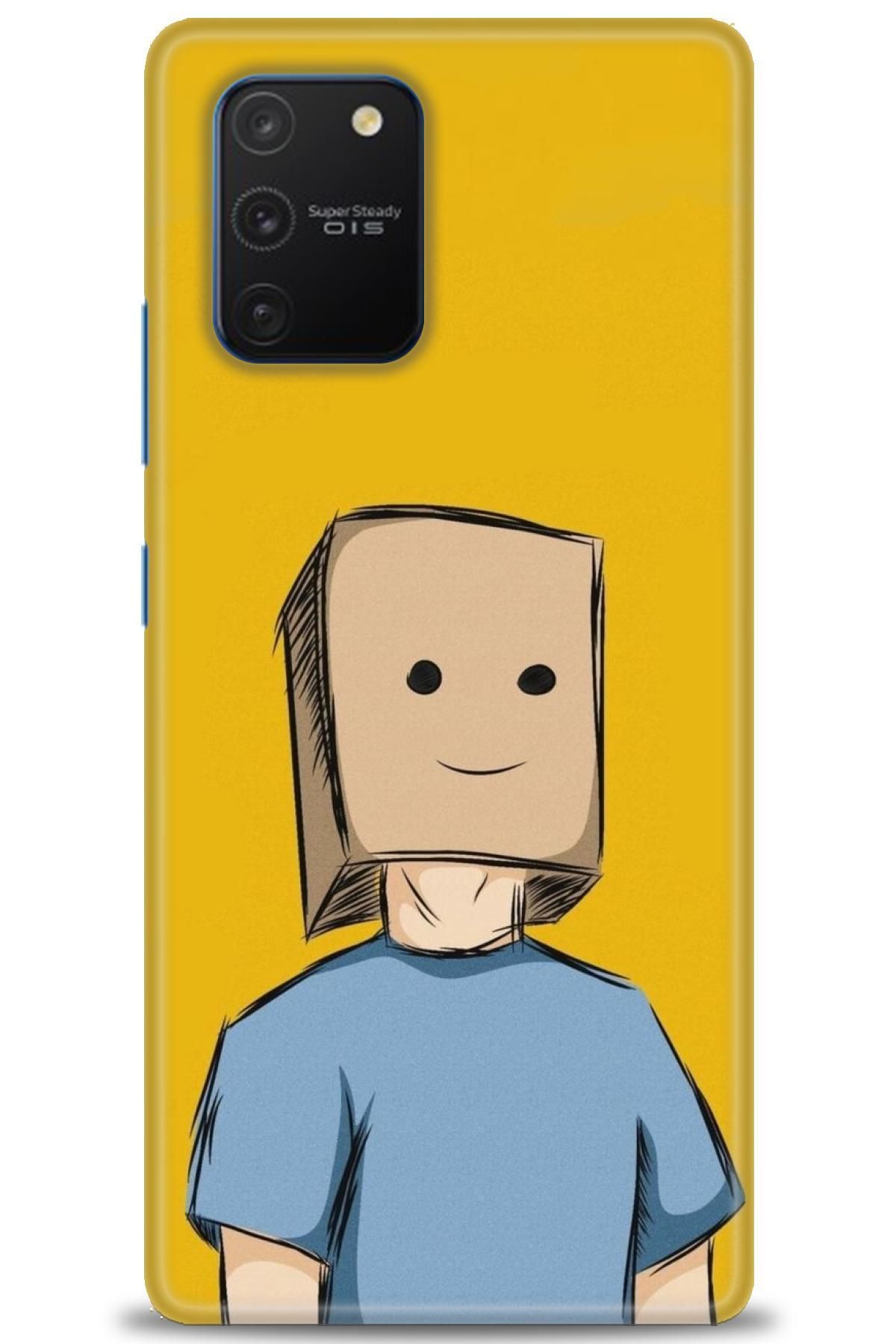 CooperTech Samsung Galaxy S10 Lite İle Uyumlu HD Baskılı Desenli Silikon Kılıf - 792