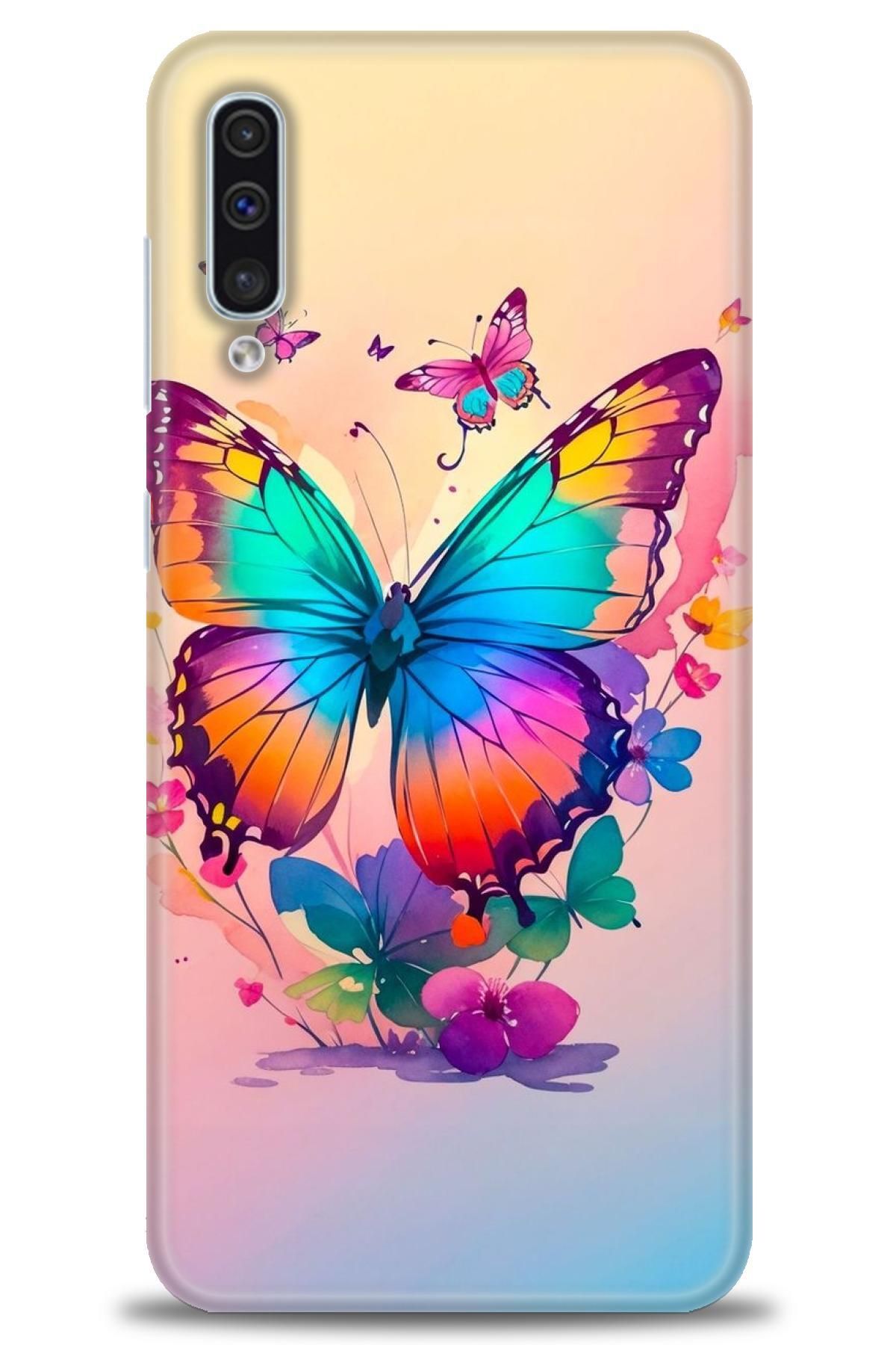 CooperTech Samsung Galaxy A50S İle Uyumlu HD Baskılı Desenli Silikon Kılıf - 189