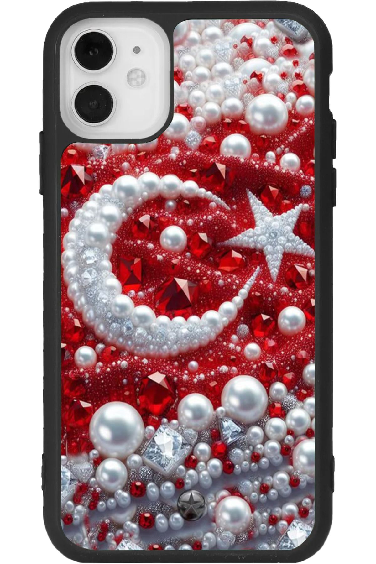 Aksel Kılıf 11 Uyumlu Baskılı, Mat Siyah Renk, Yumuşak Silikon, Koruyucu,  Emici Kapak, Kılıf