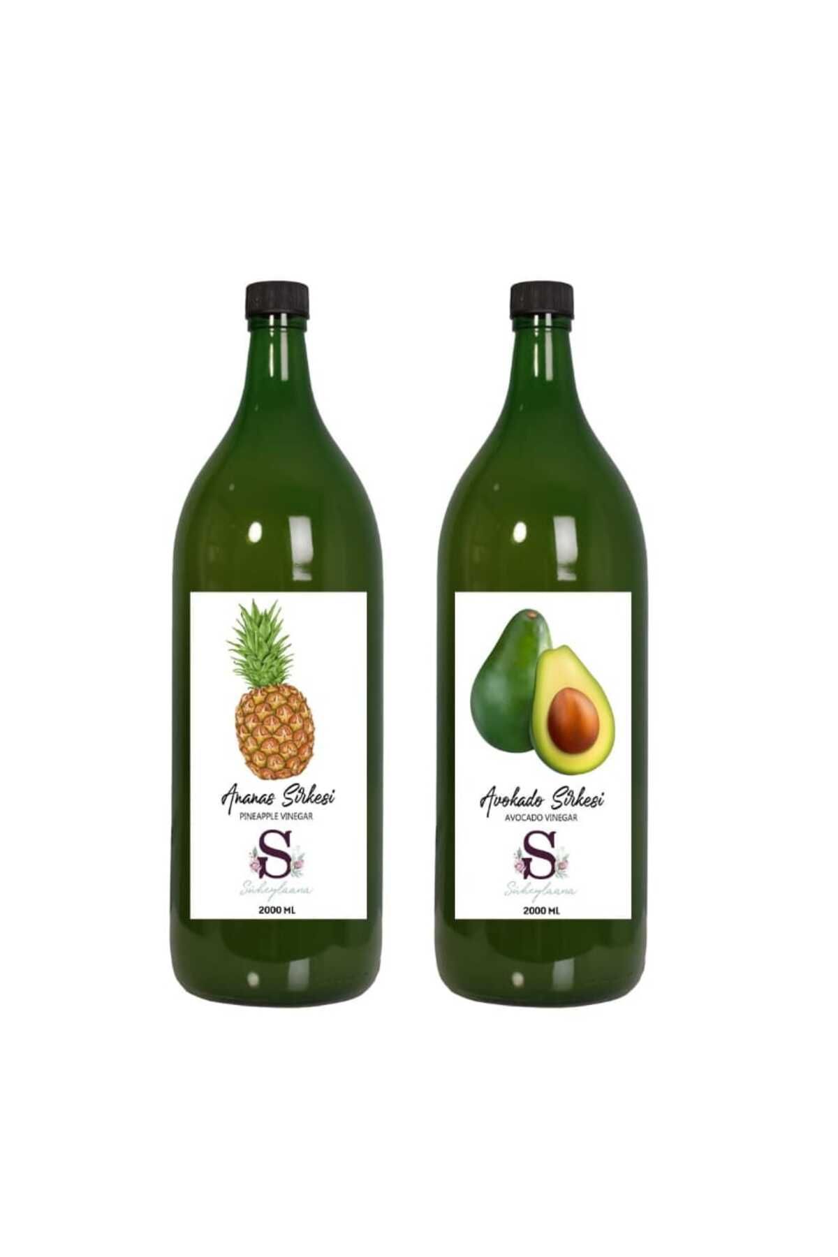 Süheylaana Doğal Ananas Sirkesi 2000 ml - Doğal Avokado Sirkesi 2000 ml