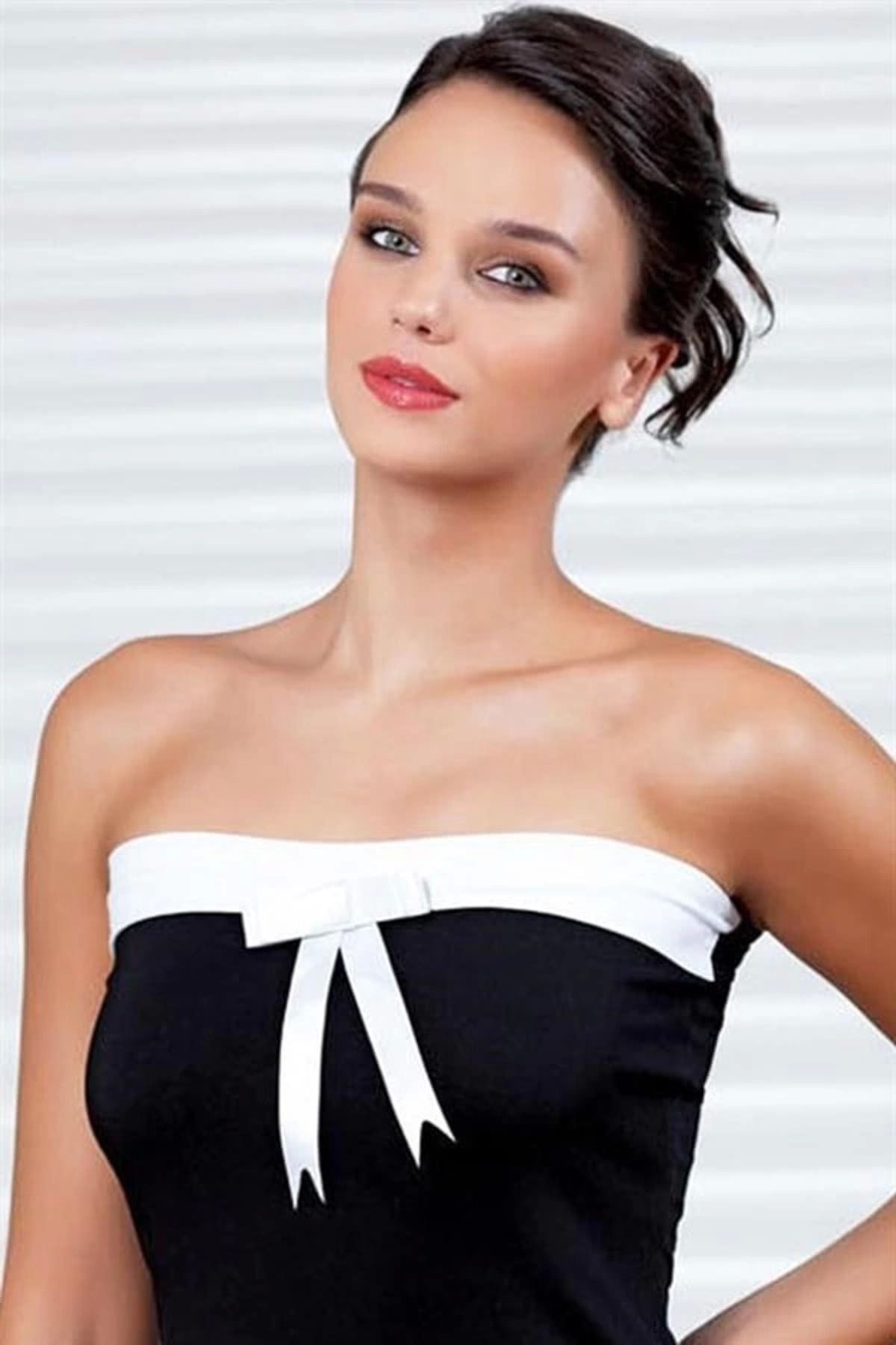 Moda Şahsenem Şahinler Straples Atlet B445