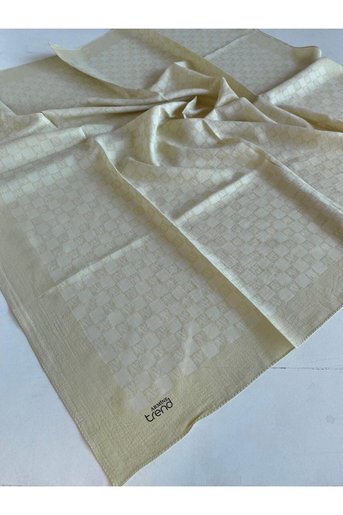 Armine Trend Ultralight Eşarp 24015 Açık Sarı