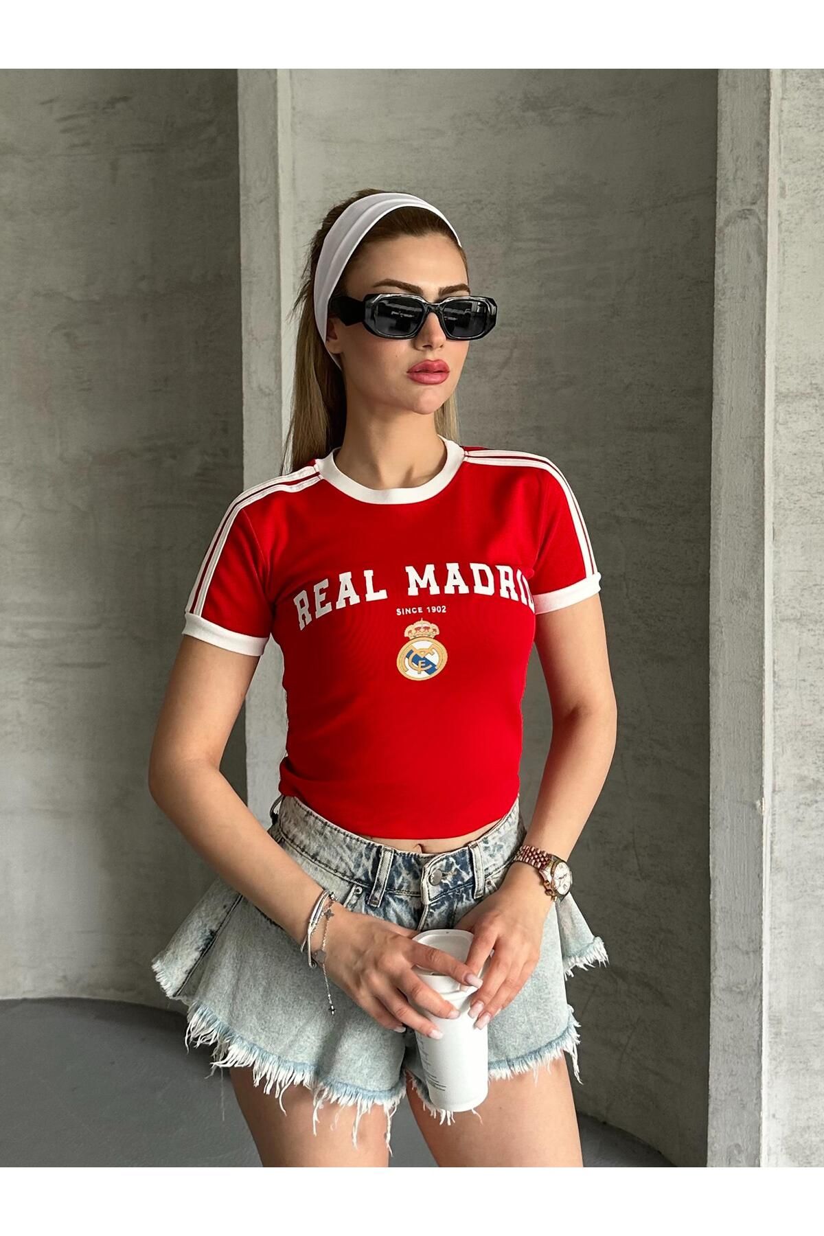 FERZOLAİO Madrid Kırmızı Top T-Shirt