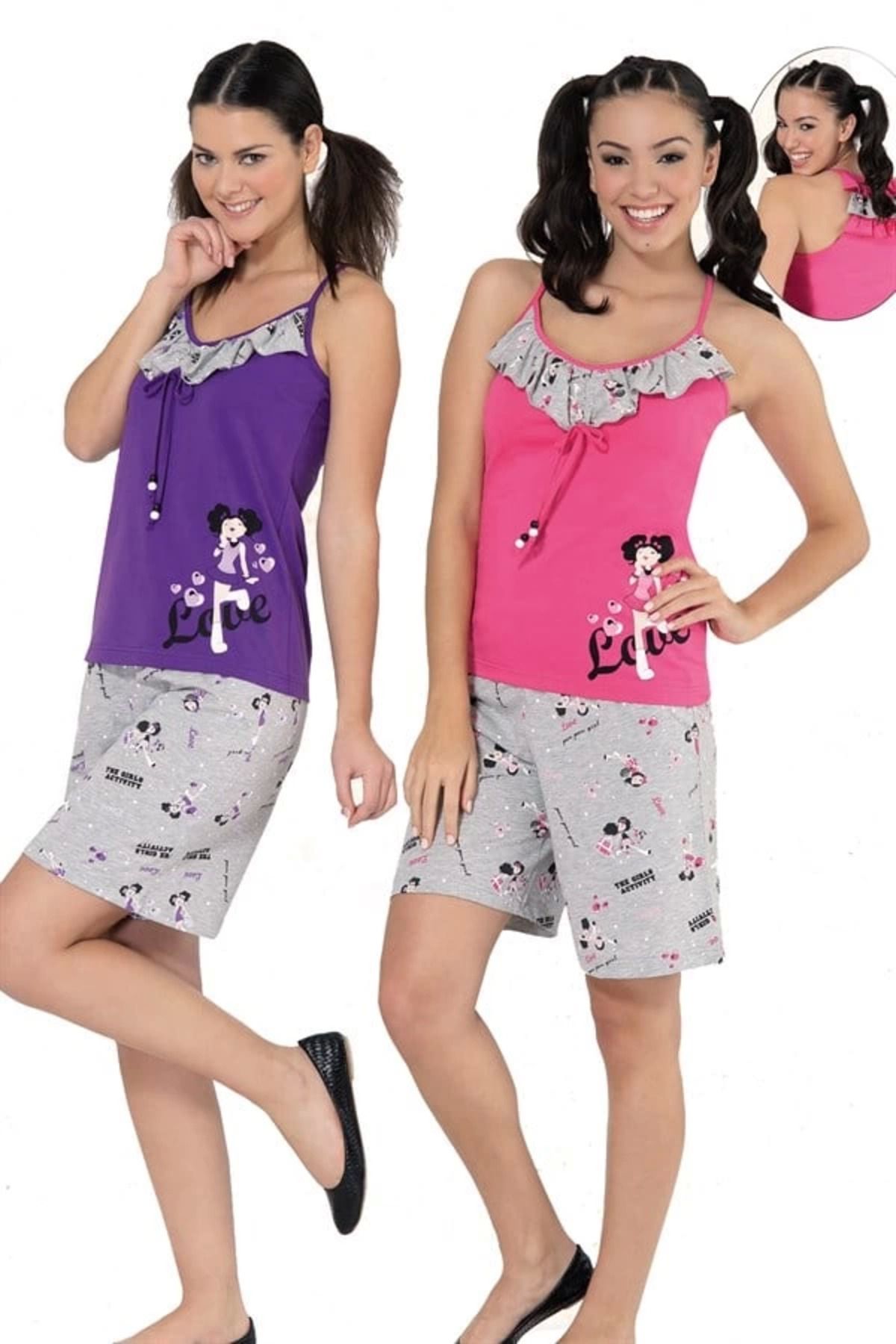 Moda Şahsenem Berrak Şortlu Takım 5133