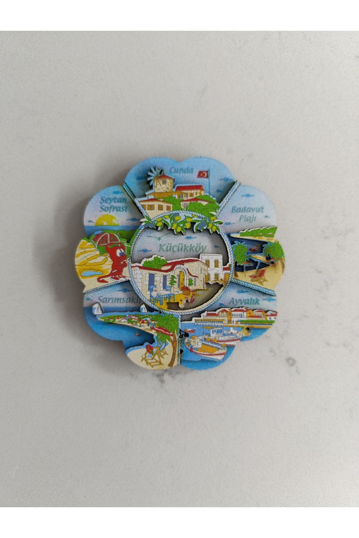 CUNDA BUTİK Magnet Ayvalık Yazılı