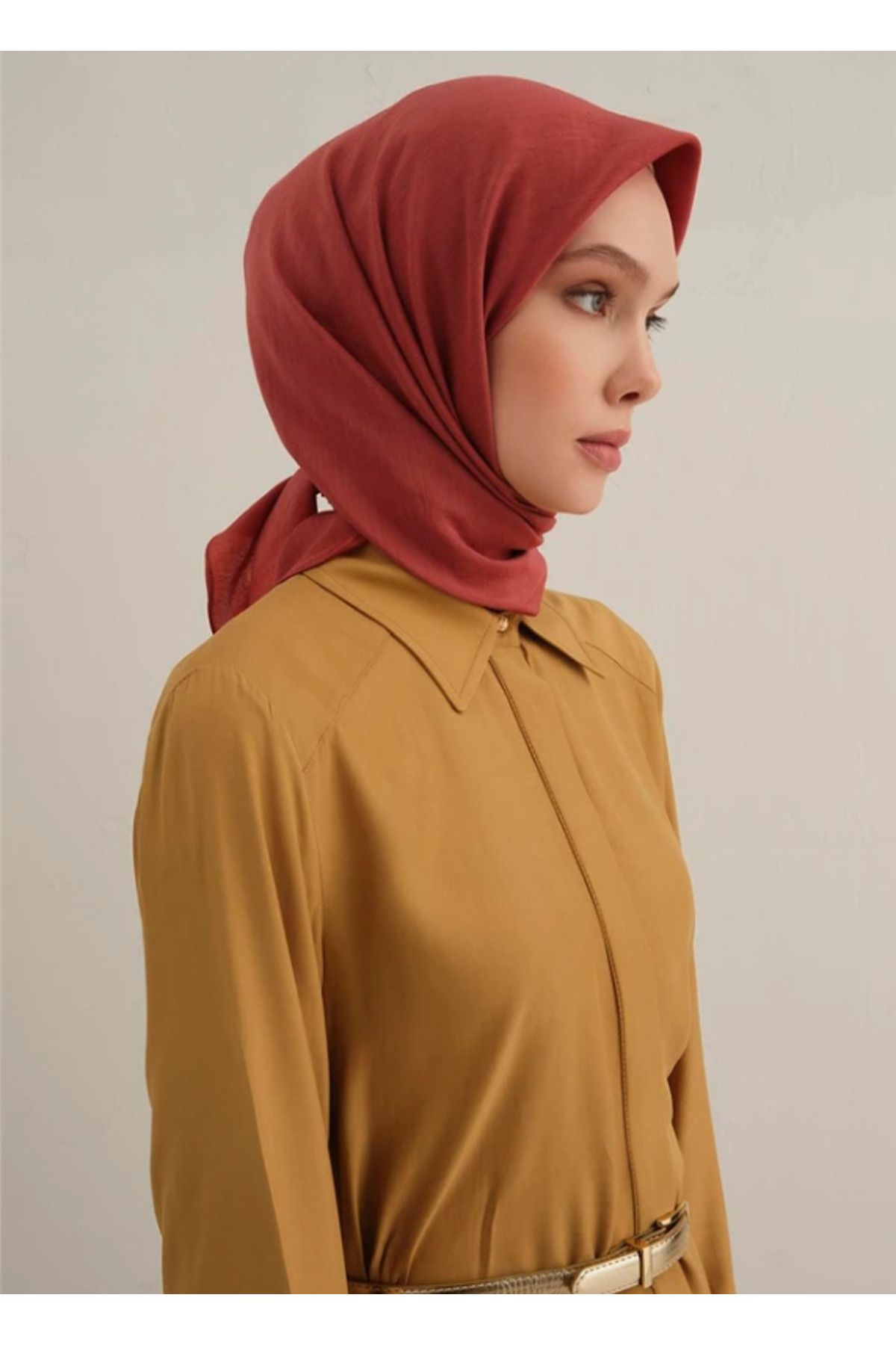 Armine B.Lyocell Eşarp 35 Kırmızı 47366