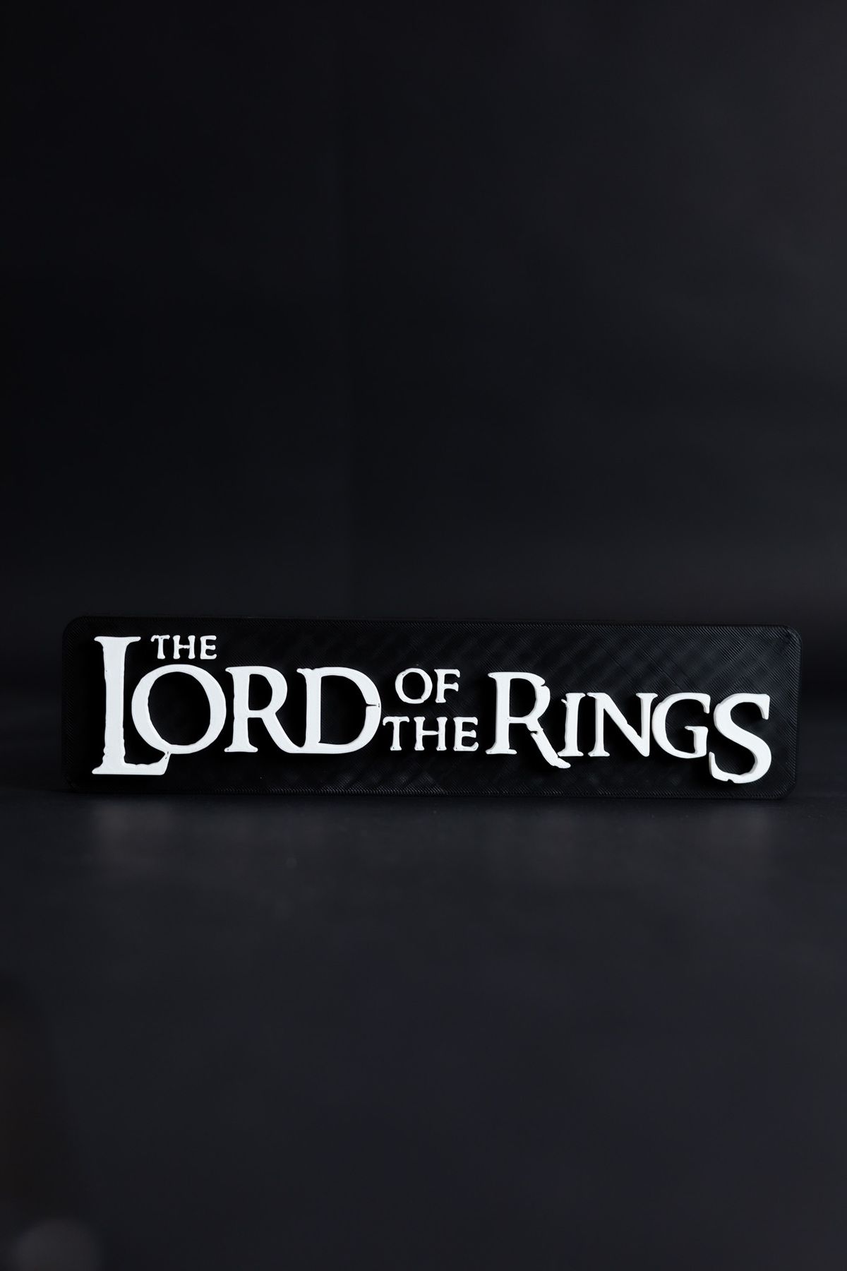 domini The Lord of the Rings - 3 Boyutlu Tabela - 25cm x 6cm x 2cm