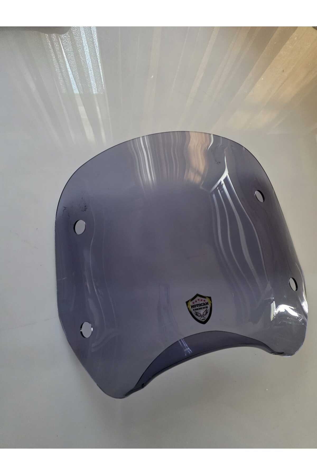 Piaggio Beverly 500 Ön Uzatma Camı 2001-2007 Model 34cm Füme Renkli 4mm APARATSIZDIR