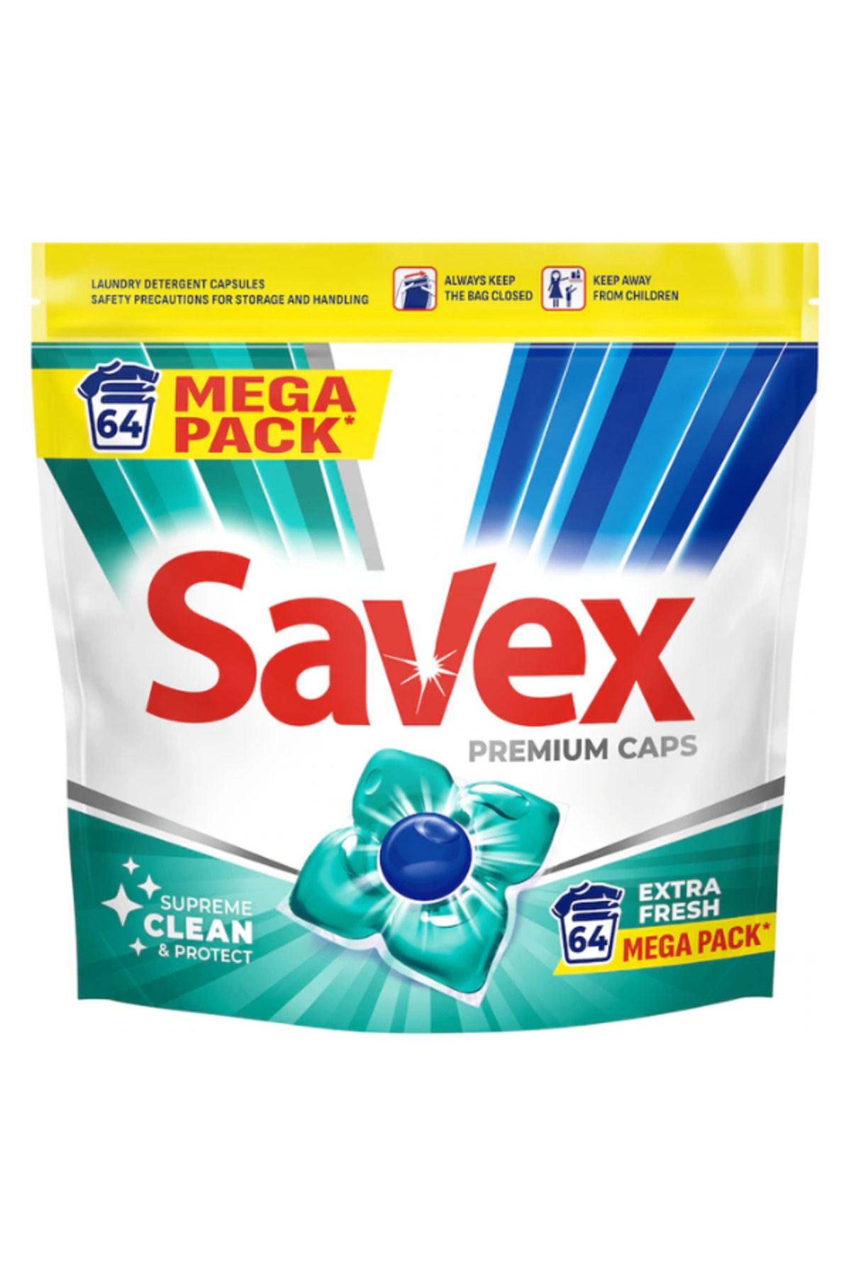 SAVEX Detergent Rufe Savex Capsule 64 - One Size