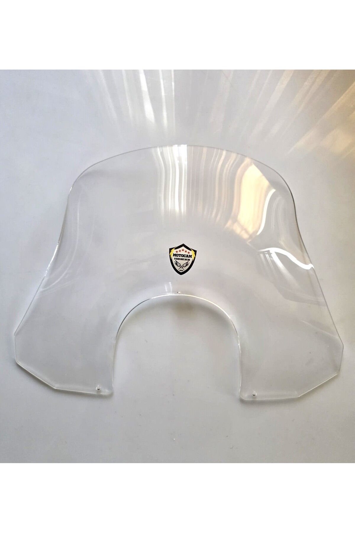 Piaggio Beverly 500 Siperlik Ön Cam 2001-2007 Model 35cm Şeffaf Renkli 4mm