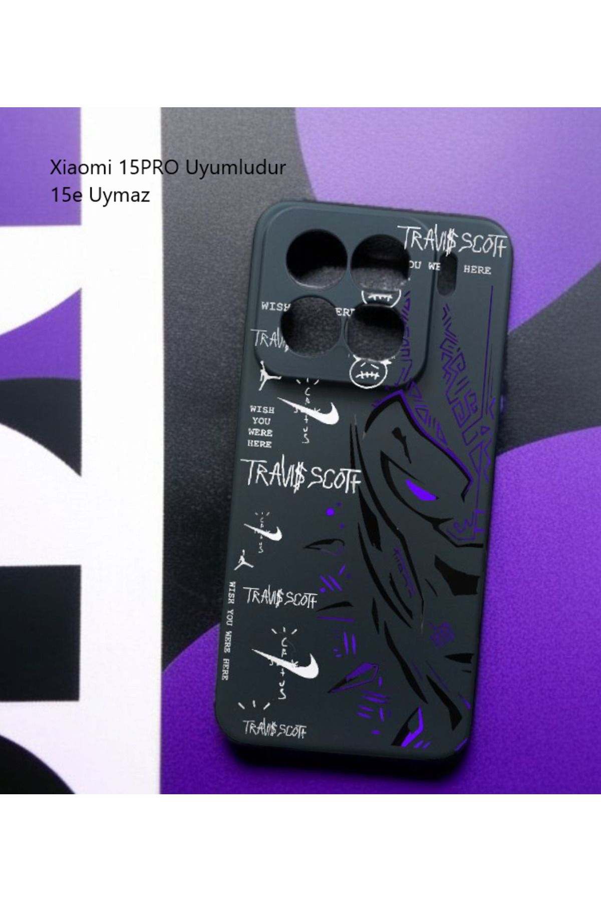 Kılıforyum Xiaomi 15 Pro Kılıf İçi Kadife Baskılı Kılıf