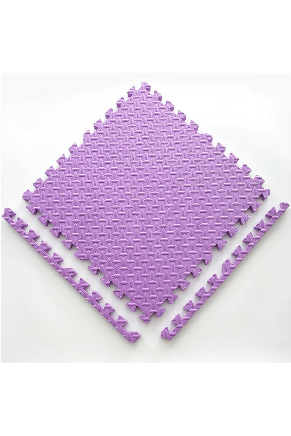 CARPAZAR Tatami Eva Mat Çocuklar İçin Köpük Halı Matı Puzzle Geçmeli Oyun Spor Kaymaz Mat 16 adet 50x50 13mm fotoğrafı 4 (önizleme)