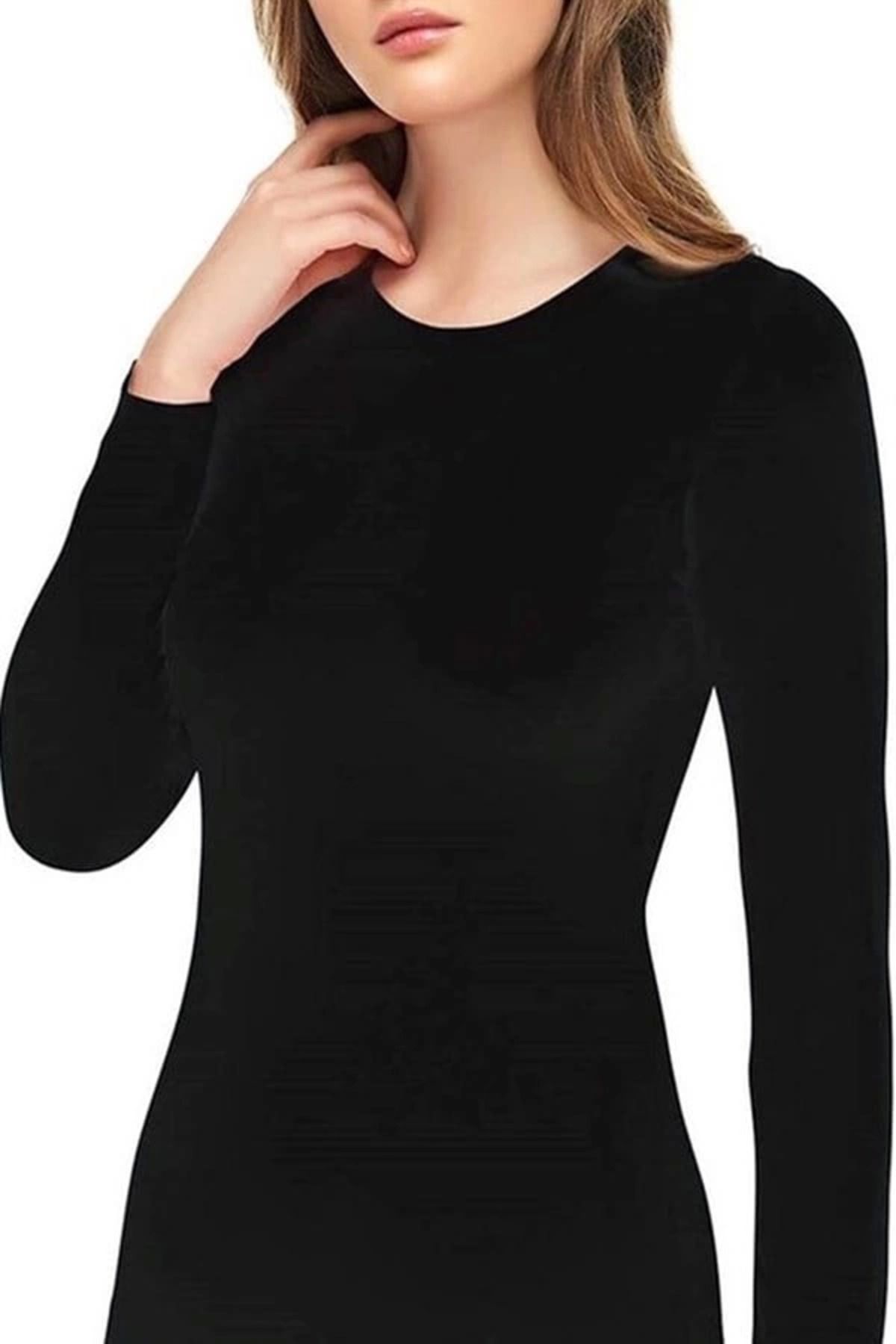 Moda Şahsenem Kadın Modal Uzun Kollu Atlet 1074