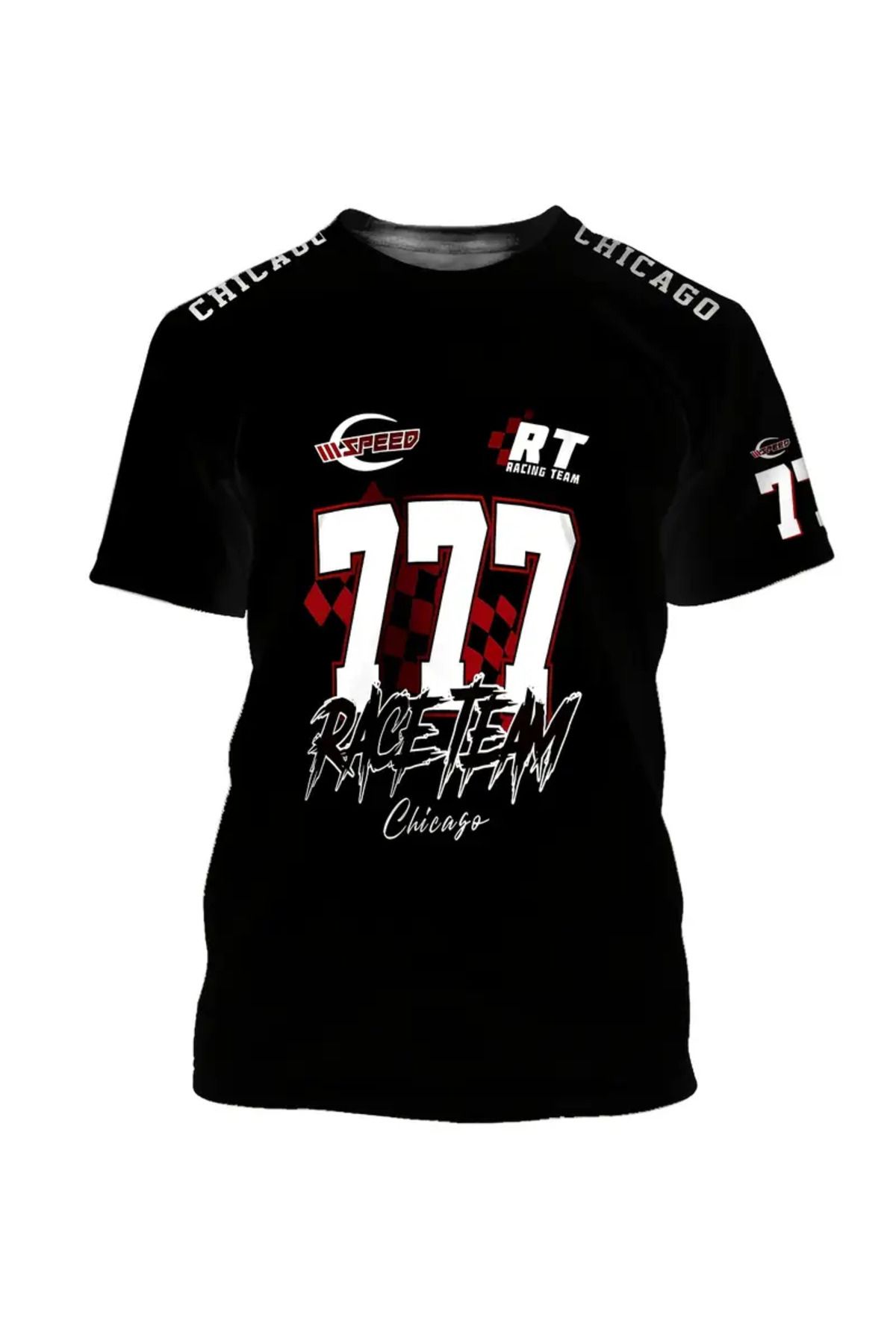 Racıng RACING® Resmi Koleksiyon – Oversize RACING Erkek Tişörtleri- Racıng TEAM %100 Pamuk T-Shirt