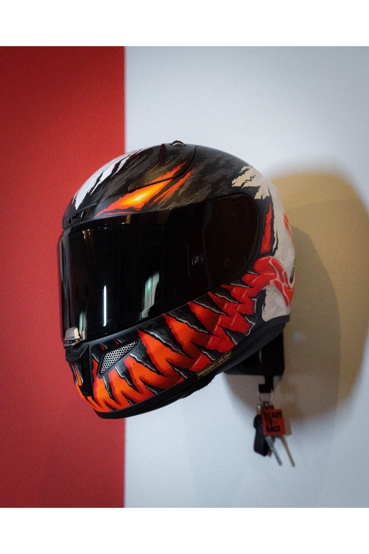 Luxeres Motosiklet Bisiklet Scooter Kask Duvar Askısı Kask Tutucu