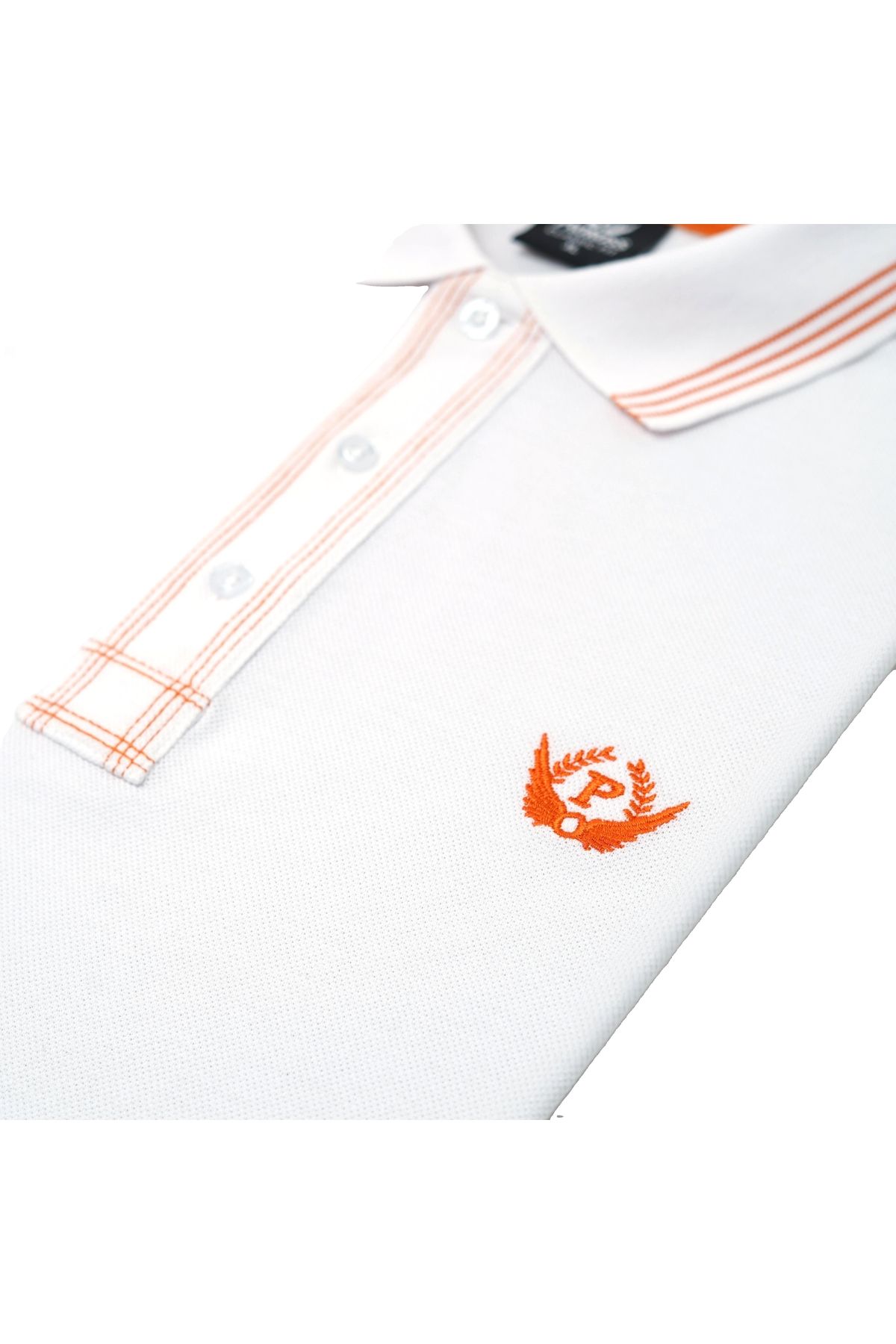 PAOROSS % 100 Giza Pamuk Premium Kalite Erkek Beyaz Klasik Polo Yaka T-shirt Özel Şık Ve Rahat Tasarım 2025