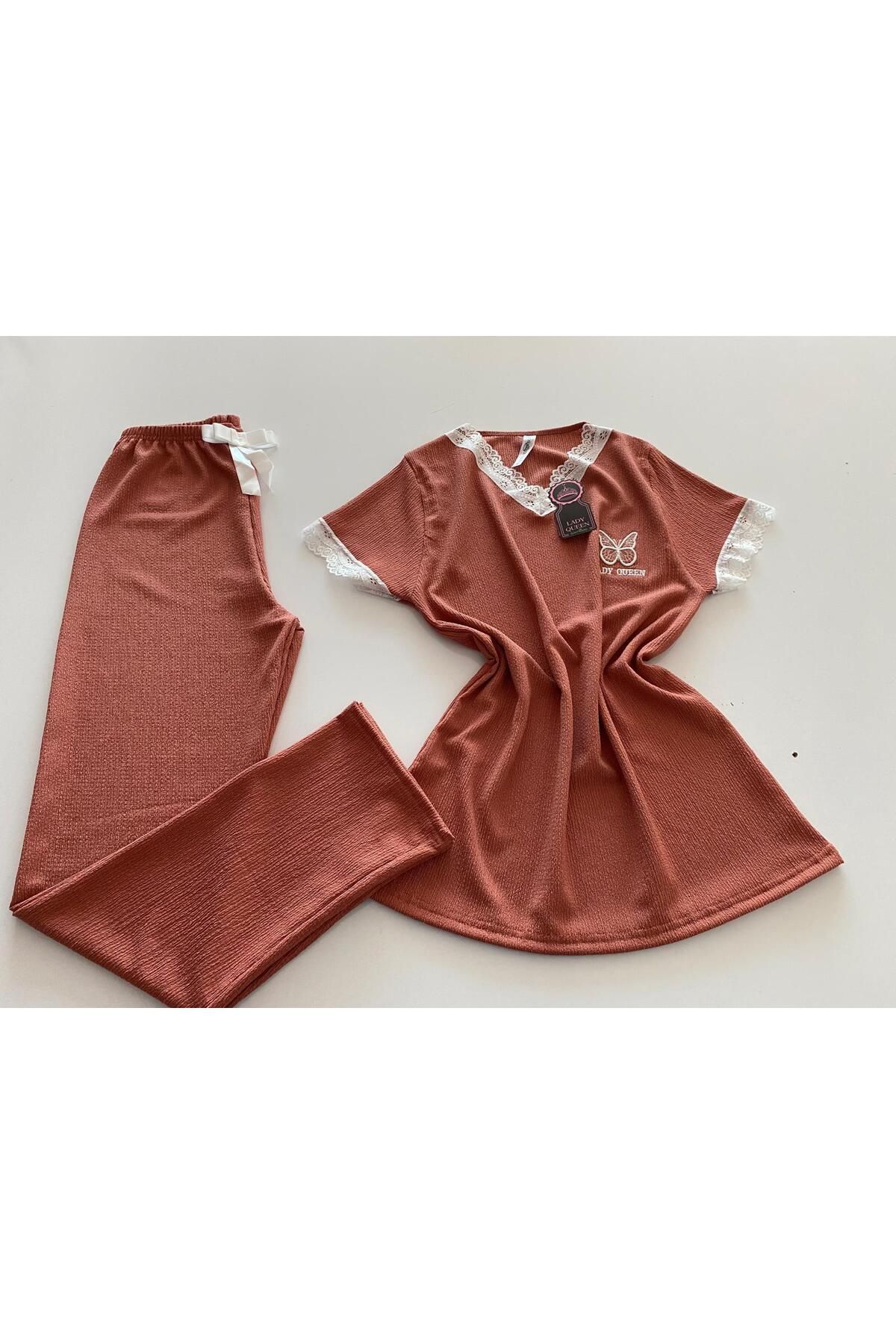 Lady Queen bürümcük pijama takımı