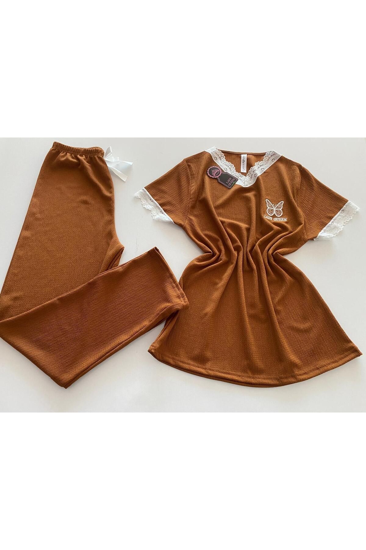 Lady Queen Bürümcük Pijama Takımı