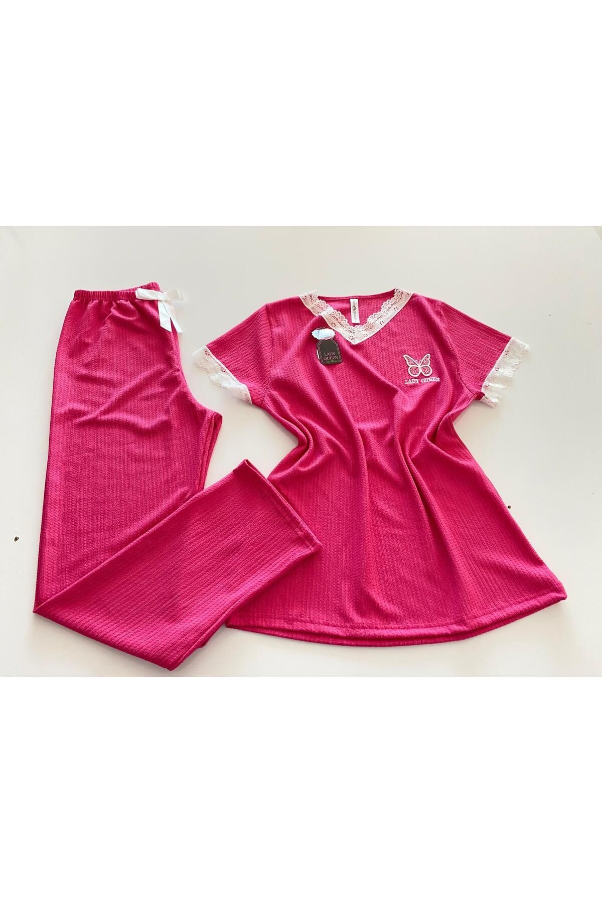 Lady Queen bürümcük pijama takımı