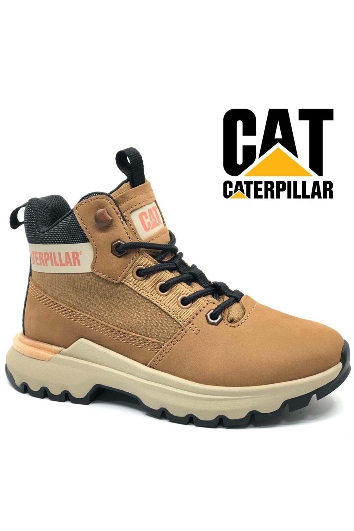 Cat Caterpillar P312068 Colorado Sneaker Boot Casual Hakiki Deri Unisex Bot SARI