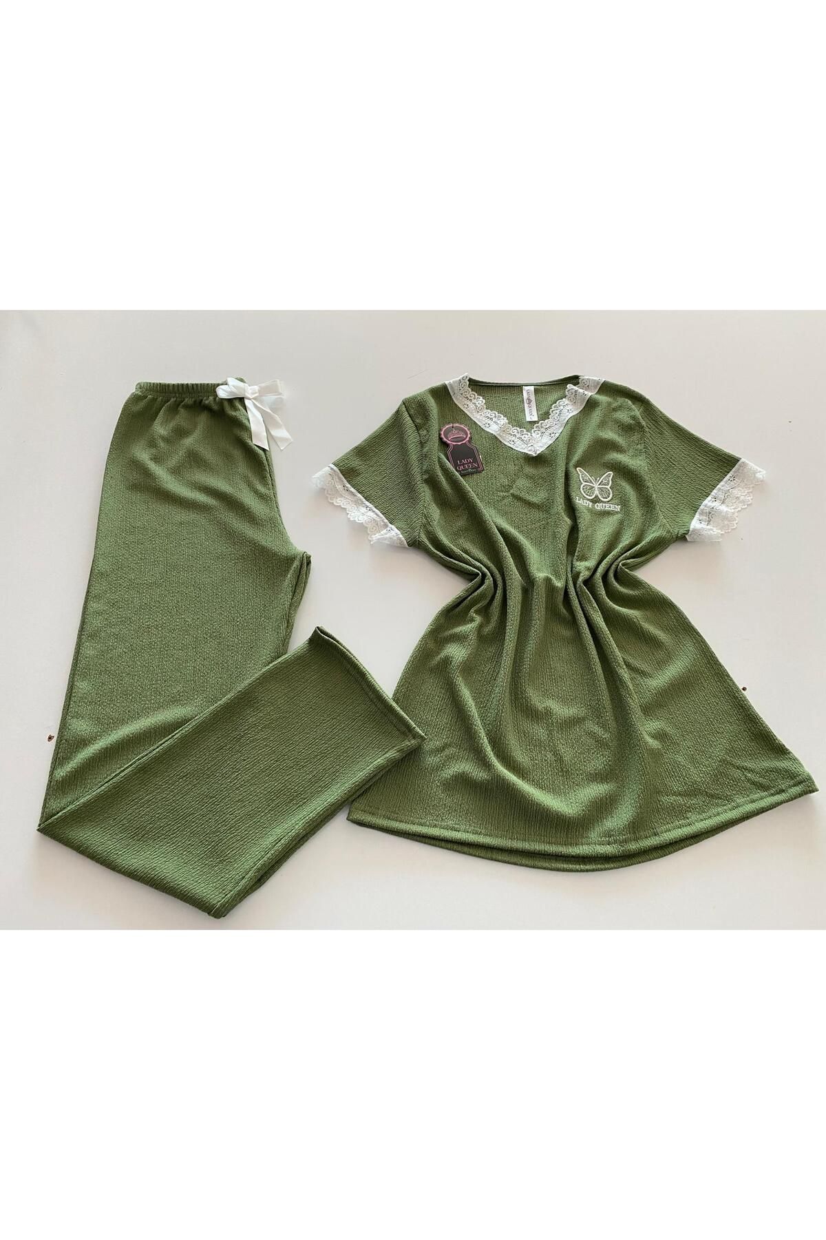 Lady Queen bürümcük pijama takımı