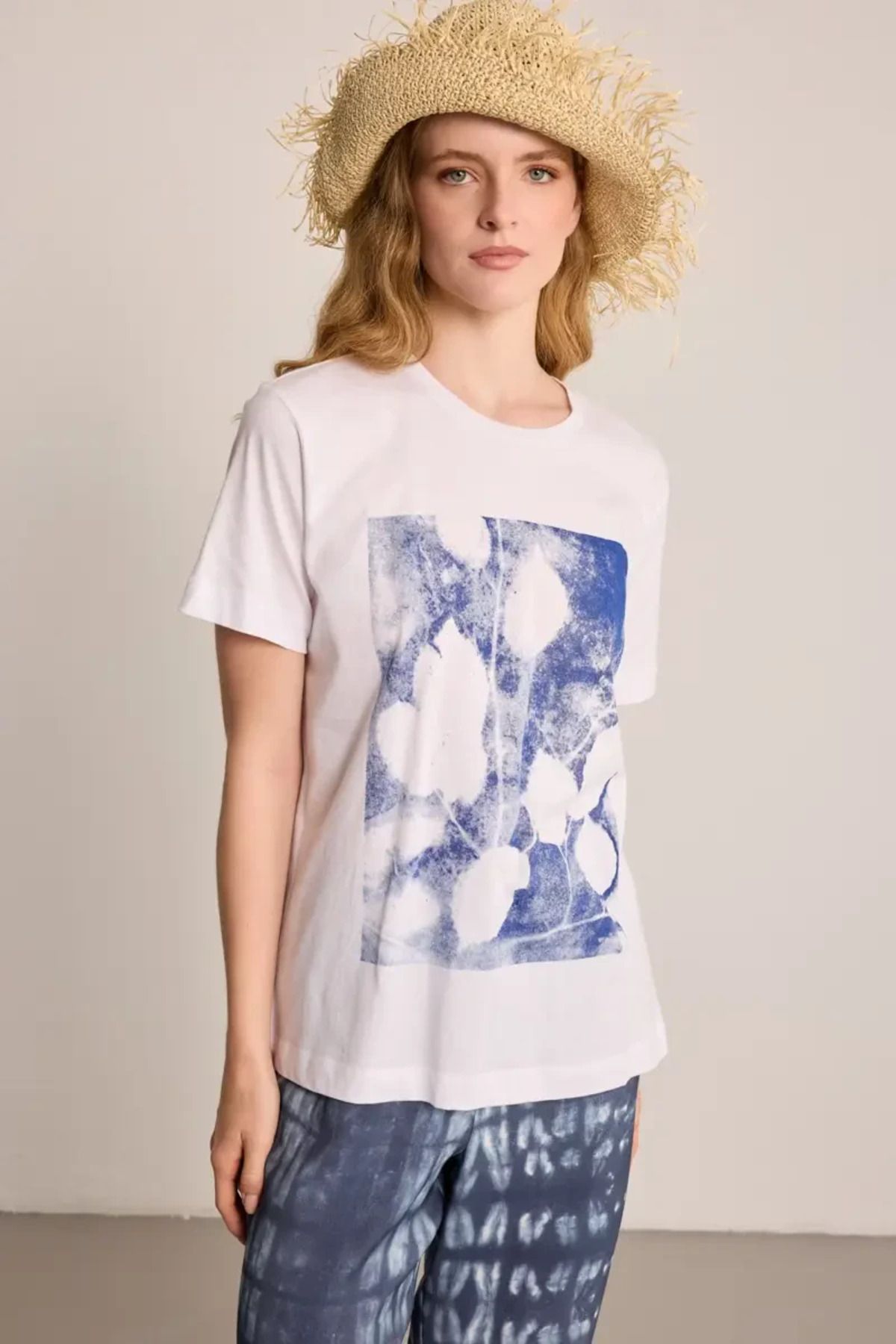 Gusto Kelebek Koleksiyonu Pamuk T-Shirt