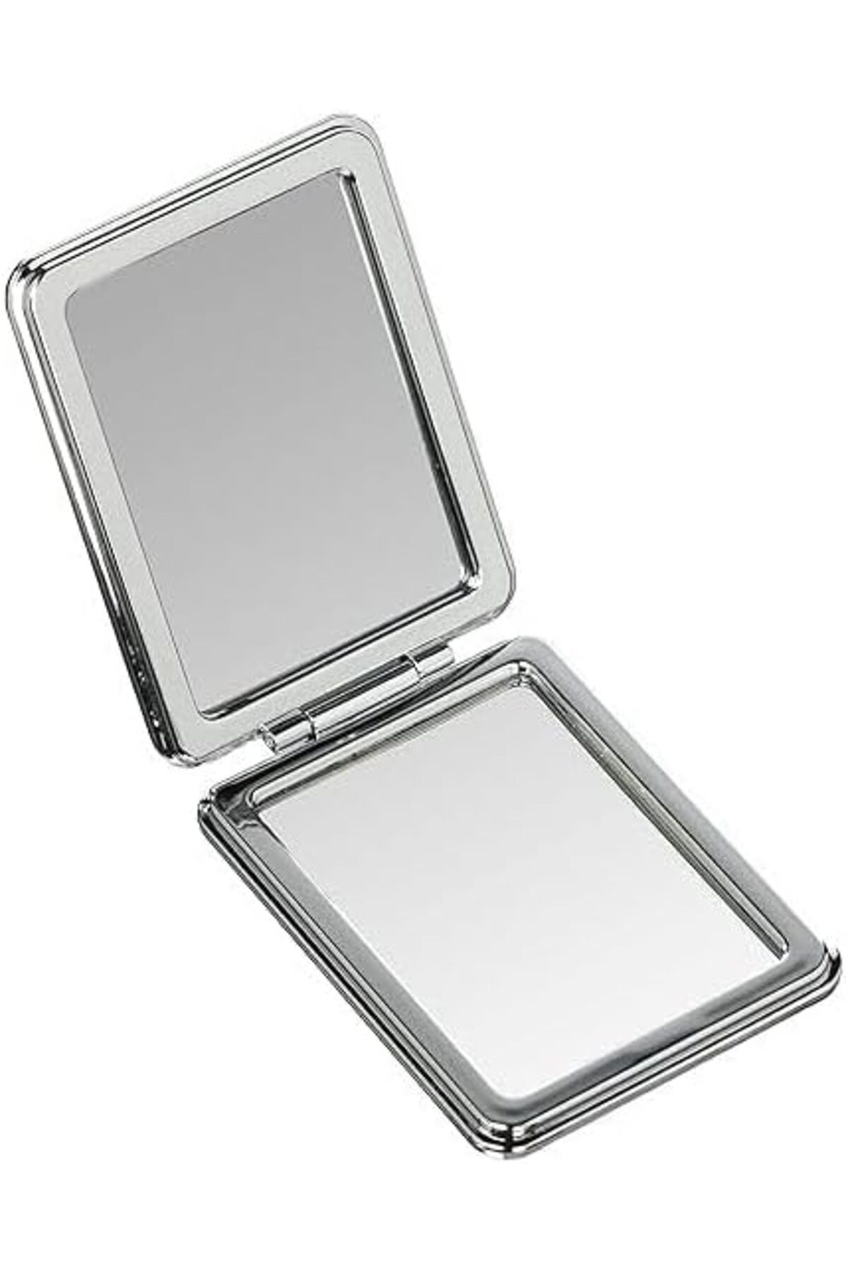 Other-Pocket Mirror Rectangular Small Double-Sided Foldable Handheld for Travel (White-Rectangular) 4