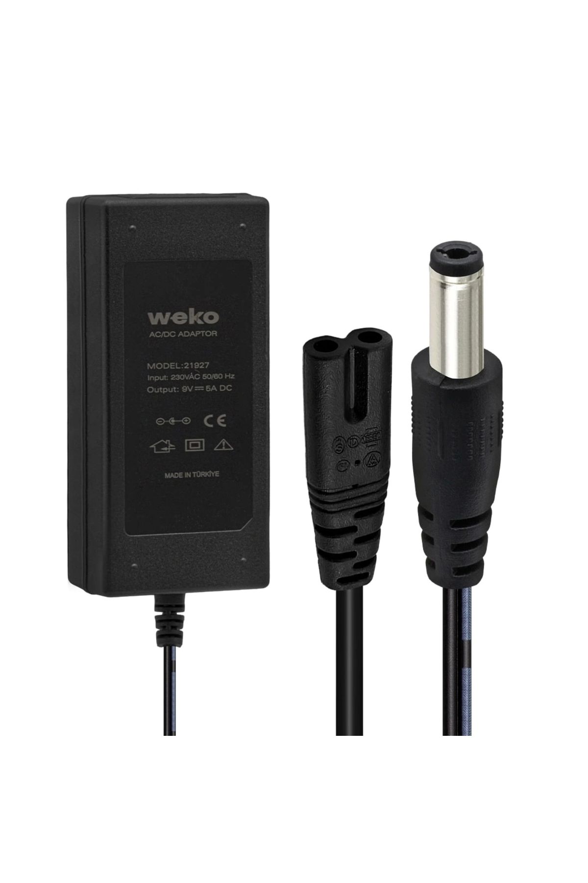 STOREMAX 9 VOLT - 5 AMPER 5.5*2.5 UÇLU YERLİ ÜRETİM YAZAR KASA/POS MAKİNESİ MASAÜSTÜ ADAPTÖR (5047)