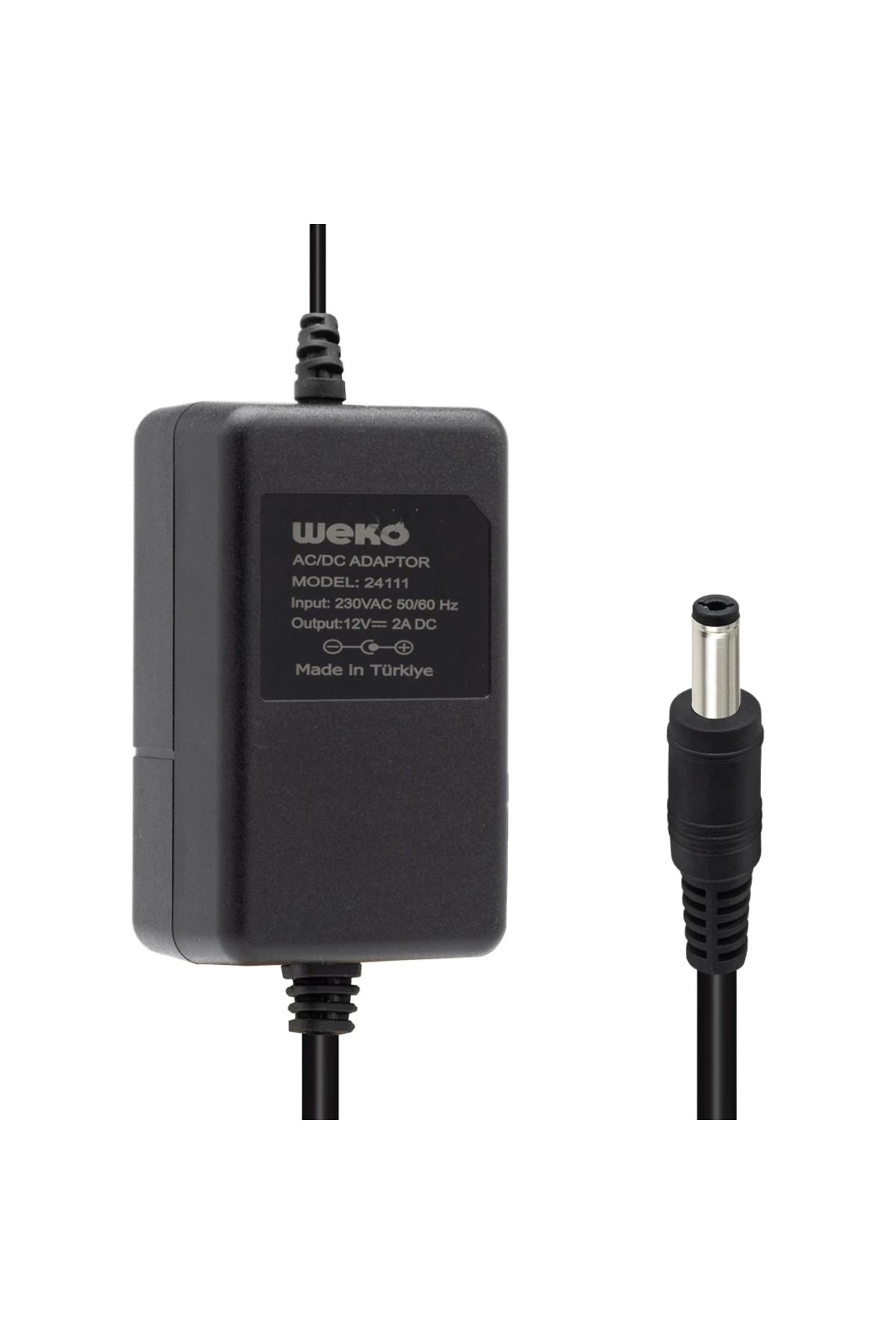 STOREMAX 12 VOLT - 2 AMPER 5.5*2.1 UÇLU YERLİ ÜRETİM PLASTİK KASA MASAÜSTÜ ADAPTÖR (5047)