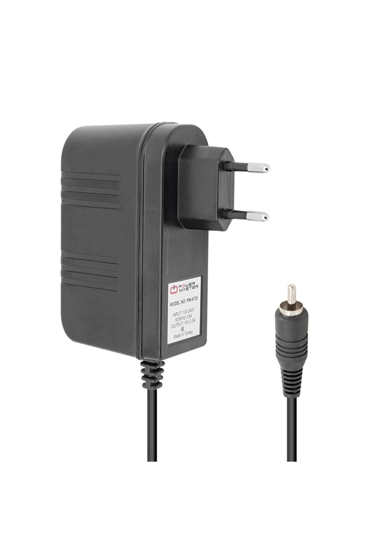 STOREMAX 16 VOLT - 2.5 AMPER PRİZ TİPİ TOS FİŞLİ RCA SANTRAL ADAPTÖRÜ (5047)