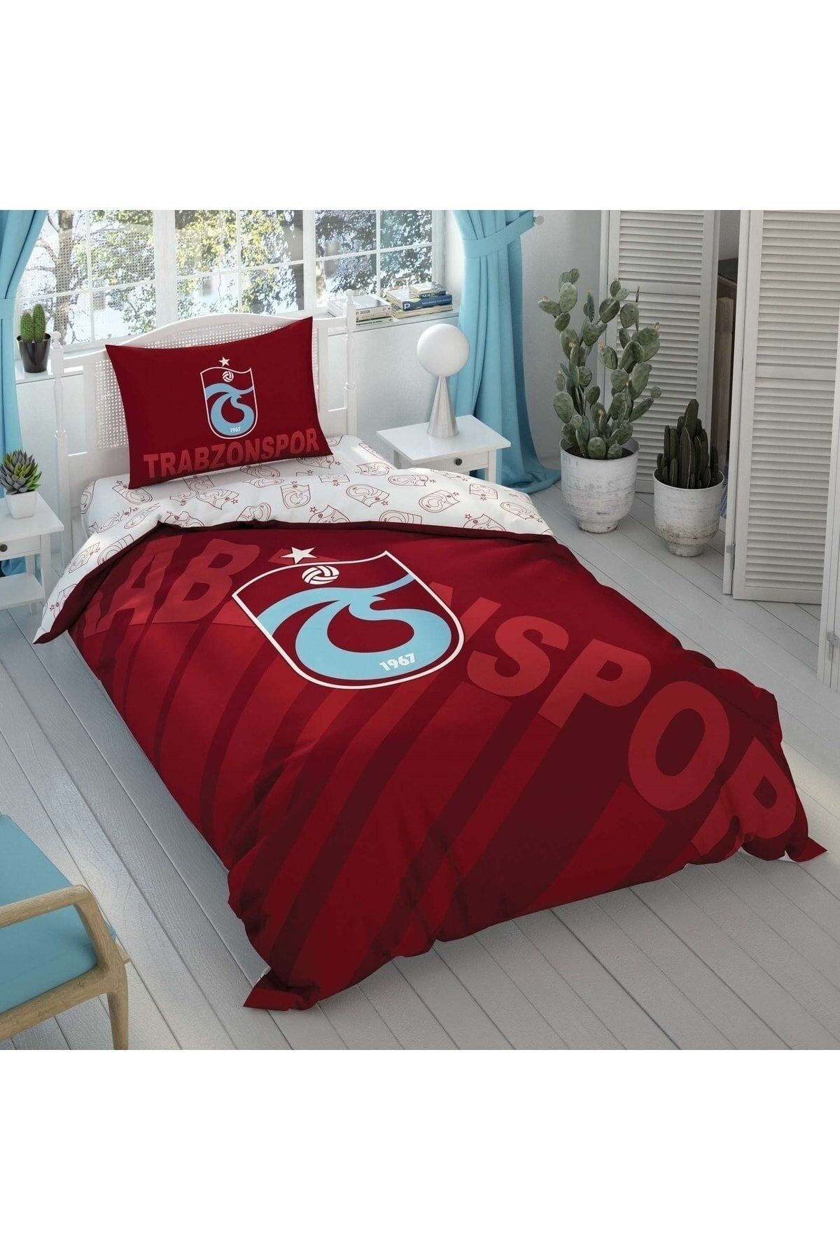 devigo Lisanslı Nevresim Takımı Trabzonspor Bordo