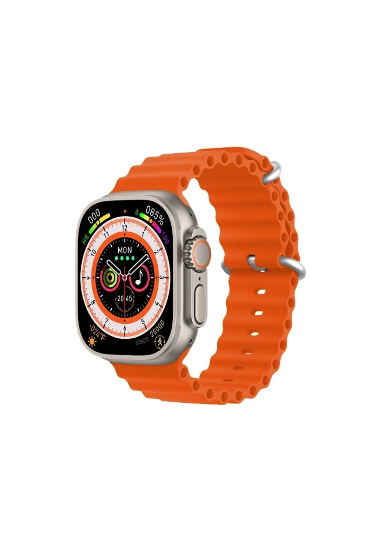 STOREMAX Ultra Akıllı Saat Spor Erkekler Kadınlar Nfc Bt Çağrı Kablosuz Şarj Apple Android Uyumlu