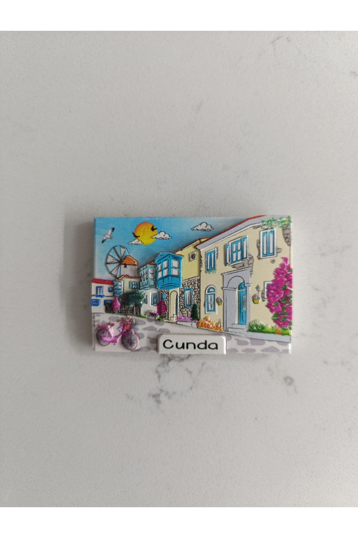 CUNDA BUTİK Magnetler Cunda Yazılı