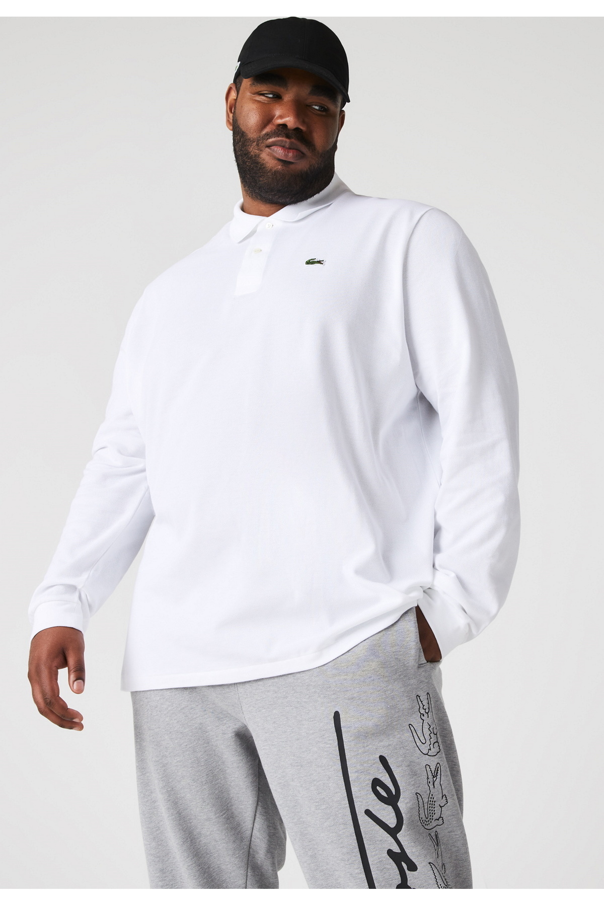 Lacoste-Poloshirt Langarmpoloshirt aus Petit Piqué 3