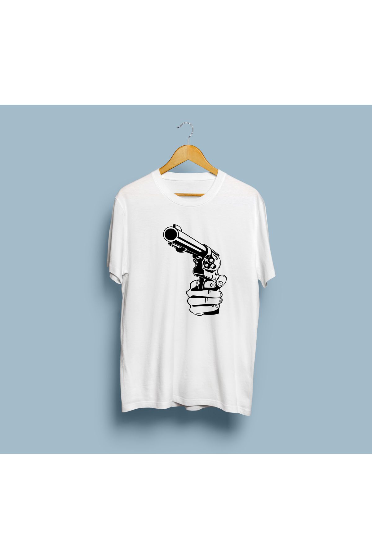 bahriyeli.jpeg Oversize Silah Tasarım Unisex T-shirt