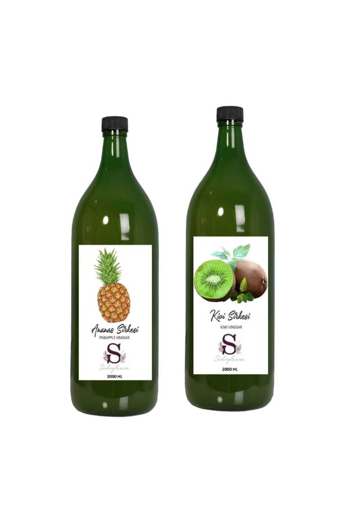 Süheylaana Doğal Ananas Sirkesi 2000 ml - Doğal Kivi Sirkesi 2000 ml